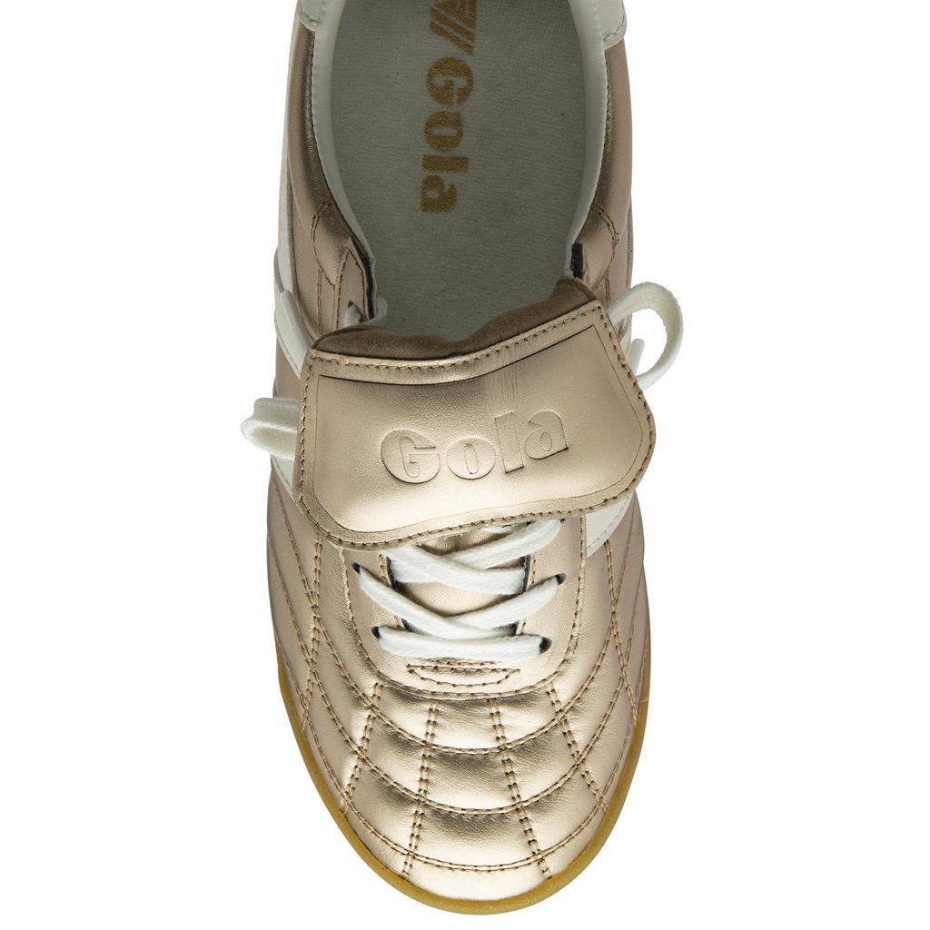 Gola Classics Stadium '86 Sneakers Douradas Branco Portugal | YHKZ43290