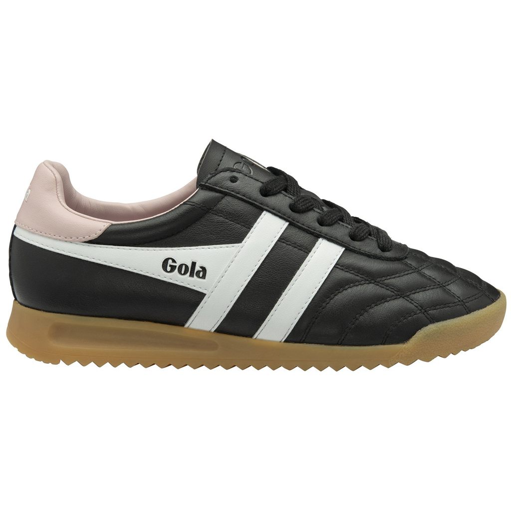 Gola Classics Stadium Sneakers Pretas Branco Rosa Portugal | YTEN05123