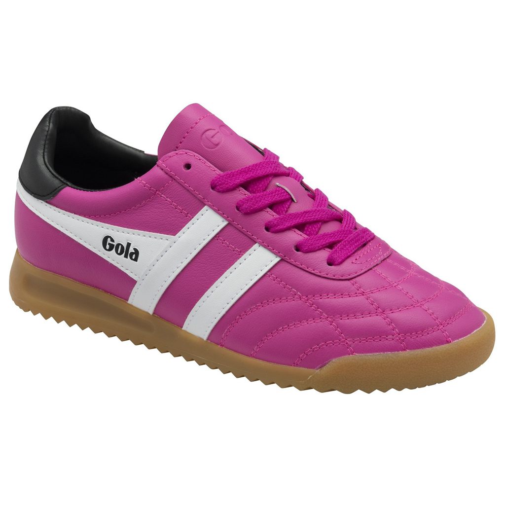 Gola Classics Stadium Sneakers Rosa Branco Pretas Portugal | SKDP72310
