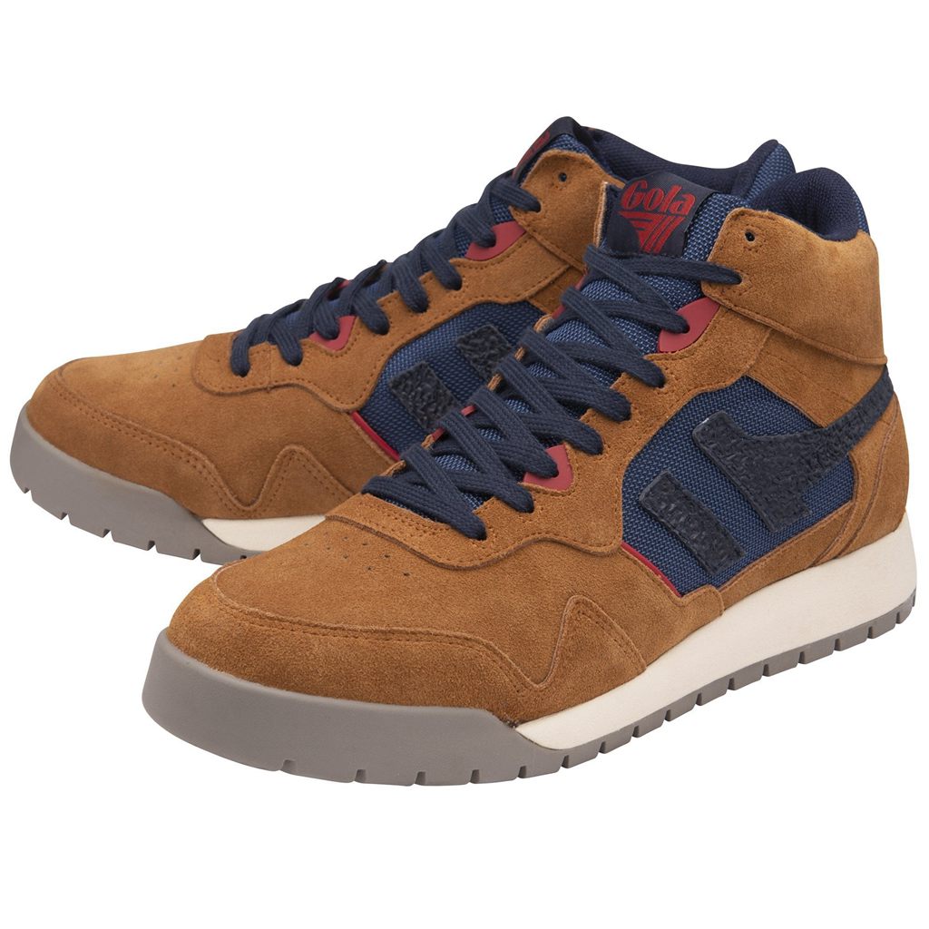 Gola Classics Summit High Sneakers Azul Marinho Portugal | DBZA27803