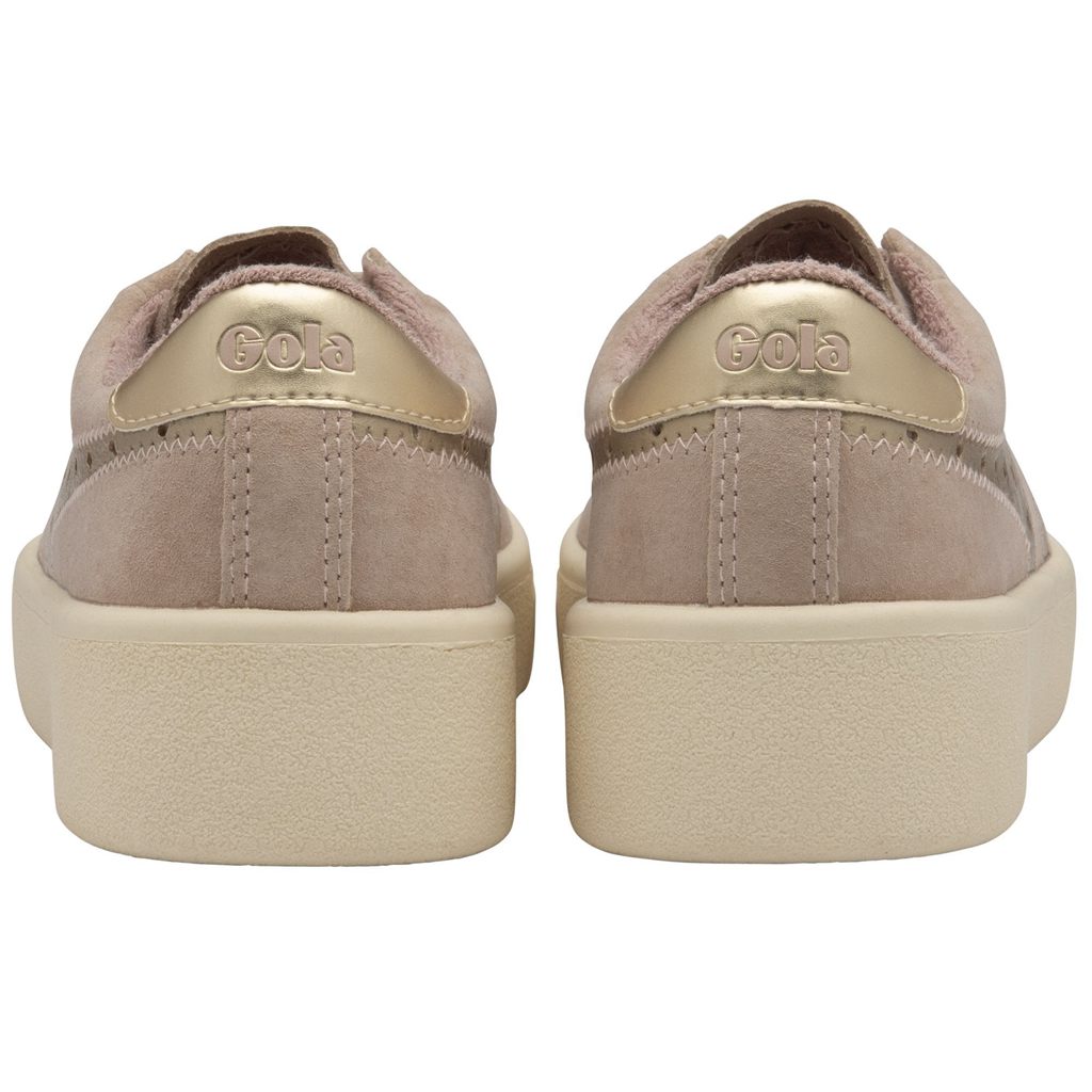 Gola Classics Super Court Metallic Sneakers Douradas Portugal | KMAE02713