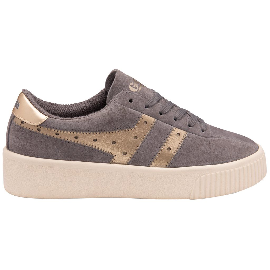 Gola Classics Super Court Metallic Sneakers Douradas Portugal | GNHC05628