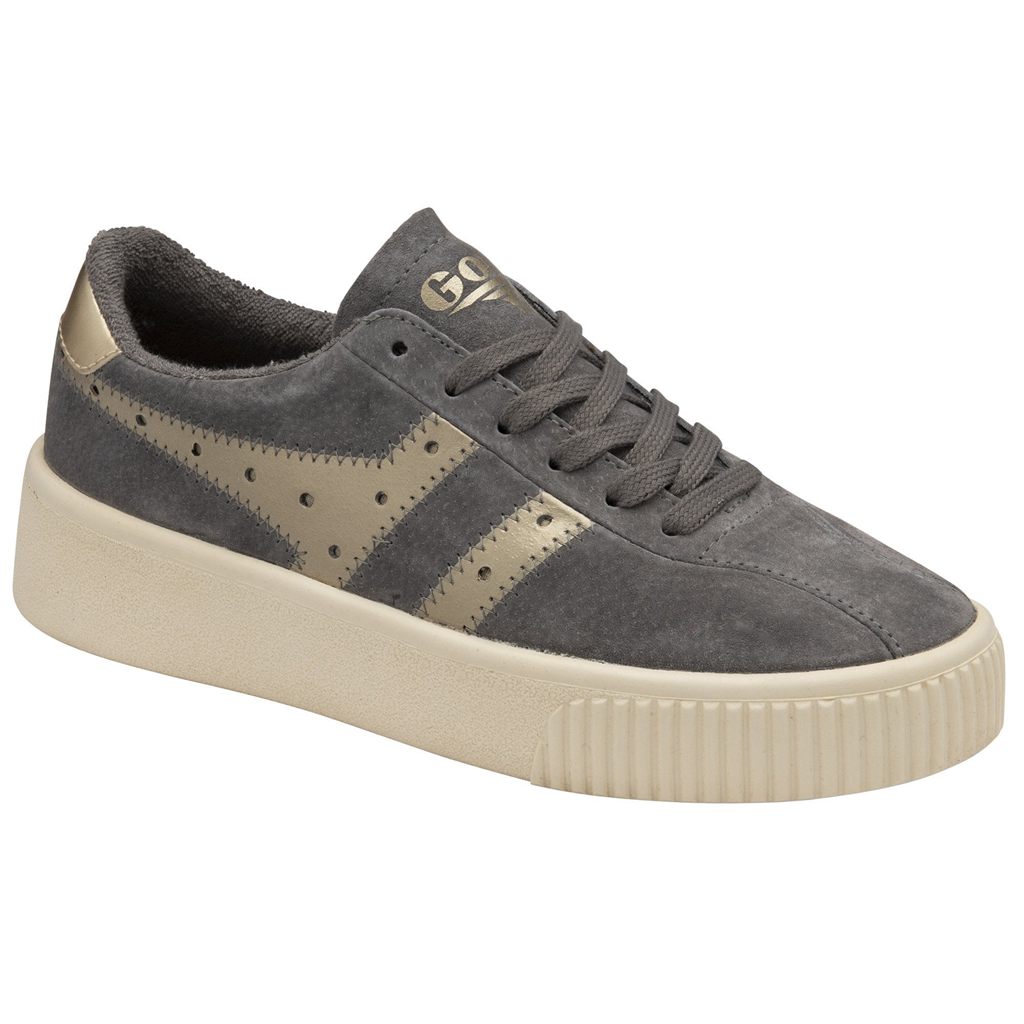 Gola Classics Super Court Metallic Sneakers Douradas Portugal | GNHC05628
