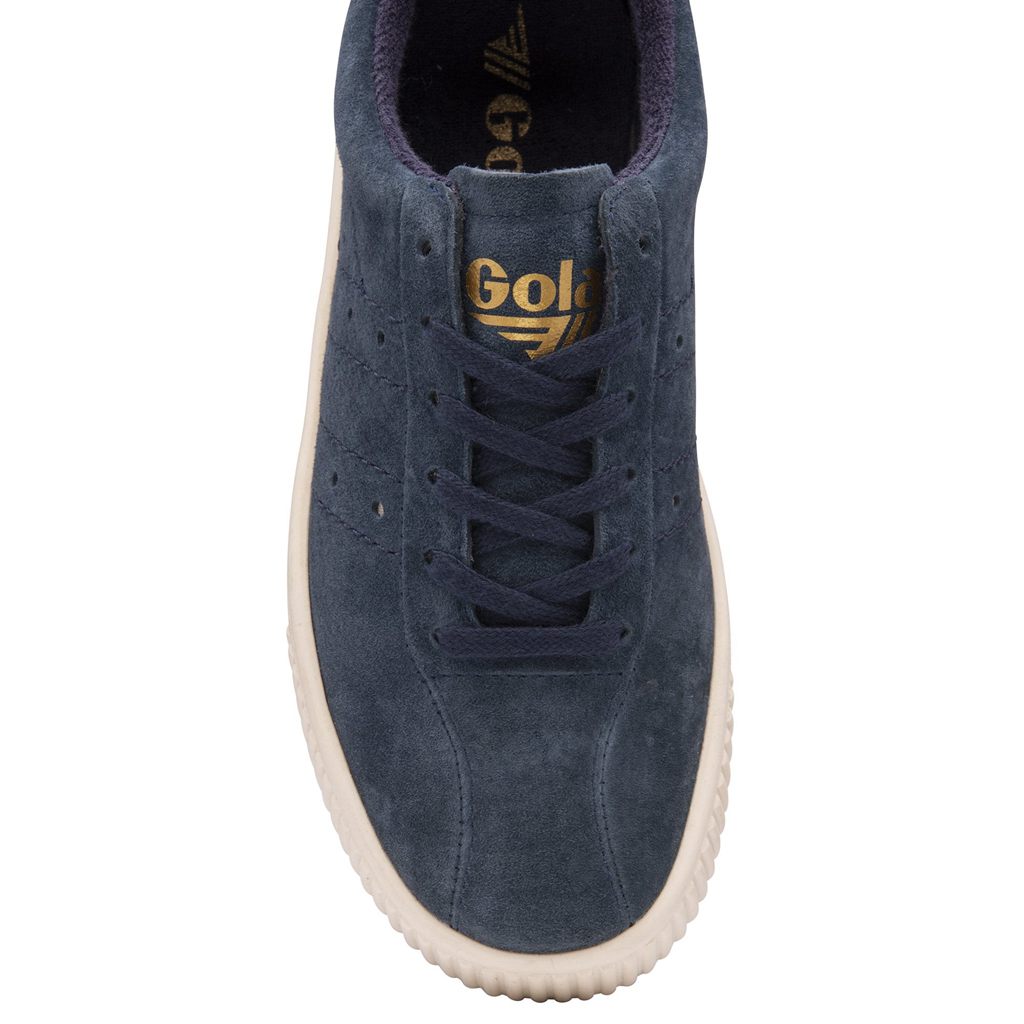 Gola Classics Super Court Suede Sneakers Azul Marinho Rosa Portugal | INPB39204