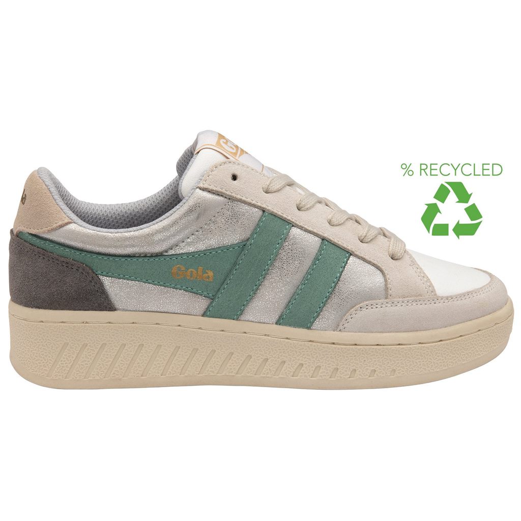 Gola Classics Superslam Blaze Sneakers Prateadas Verdes Cinzentas Portugal | PJTR07351