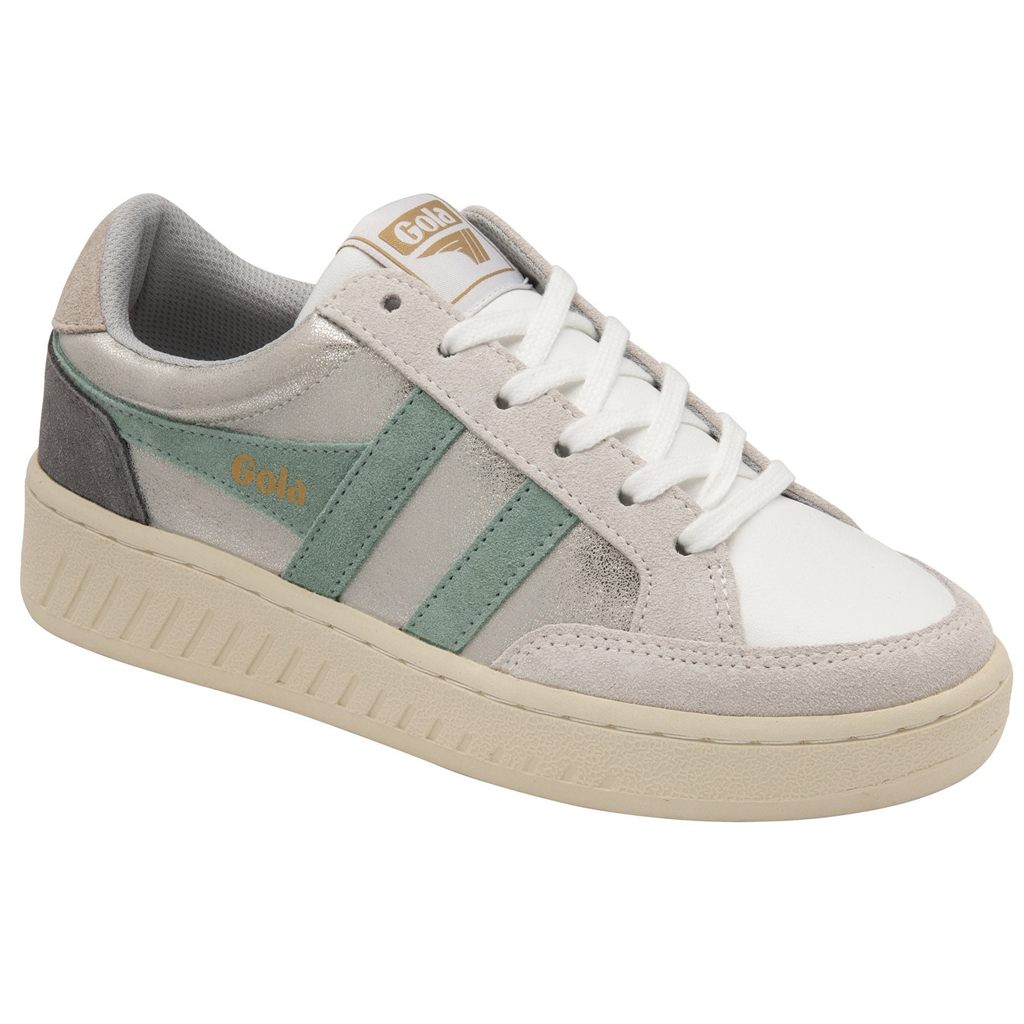 Gola Classics Superslam Blaze Sneakers Prateadas Verdes Cinzentas Portugal | PJTR07351