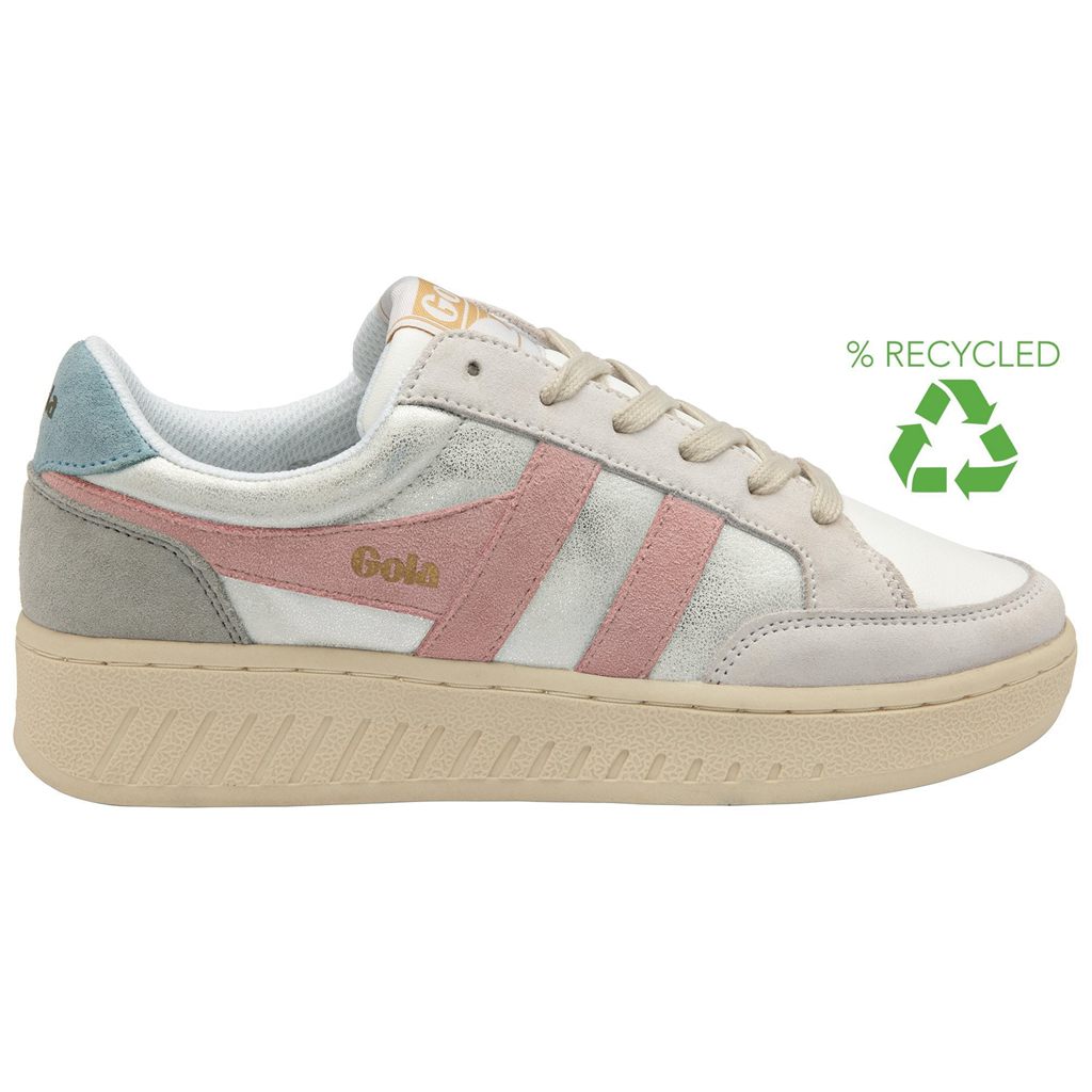 Gola Classics Superslam Blaze Sneakers Branco Rosa Portugal | TUOL10376