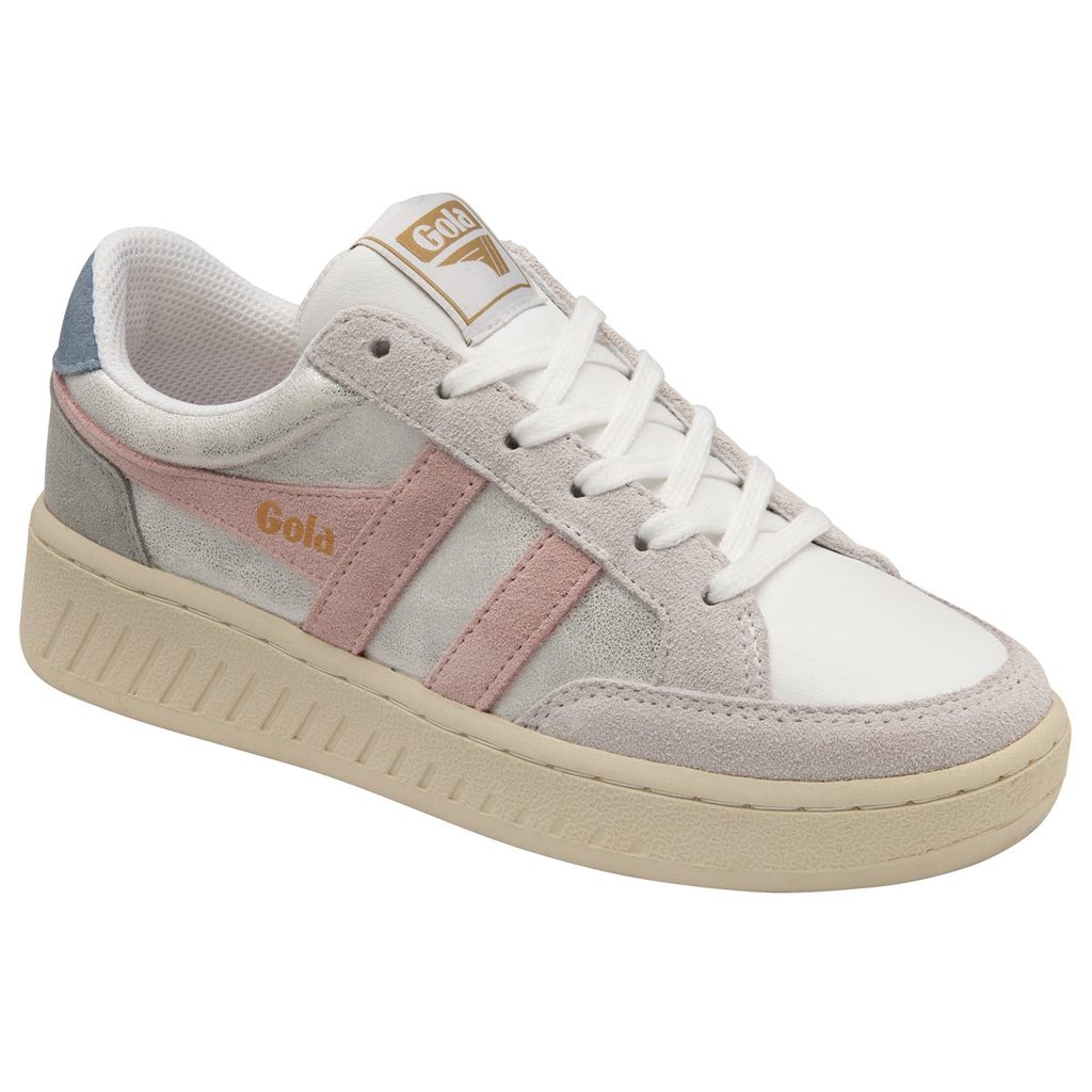 Gola Classics Superslam Blaze Sneakers Branco Rosa Portugal | TUOL10376