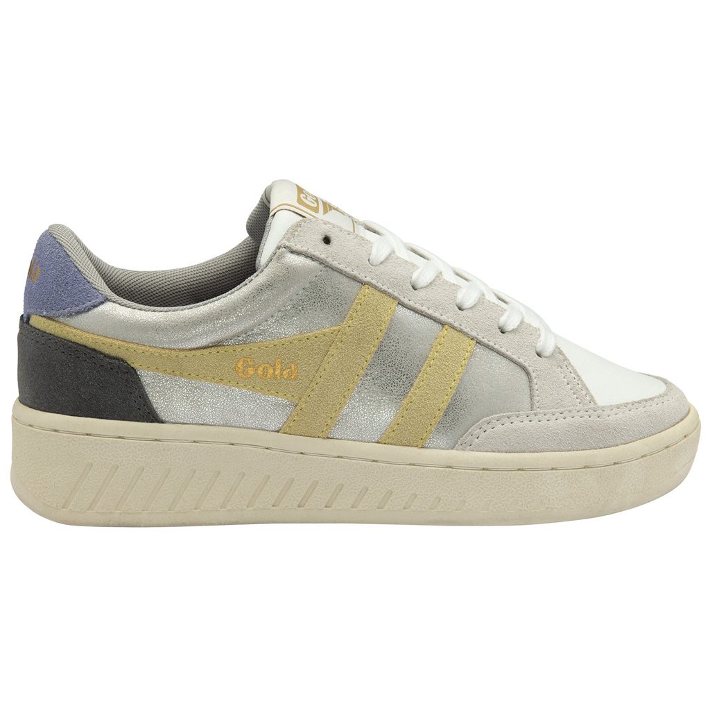 Gola Classics Superslam Blaze Sneakers Prateadas Limão Lavanda Portugal | IMEP35429