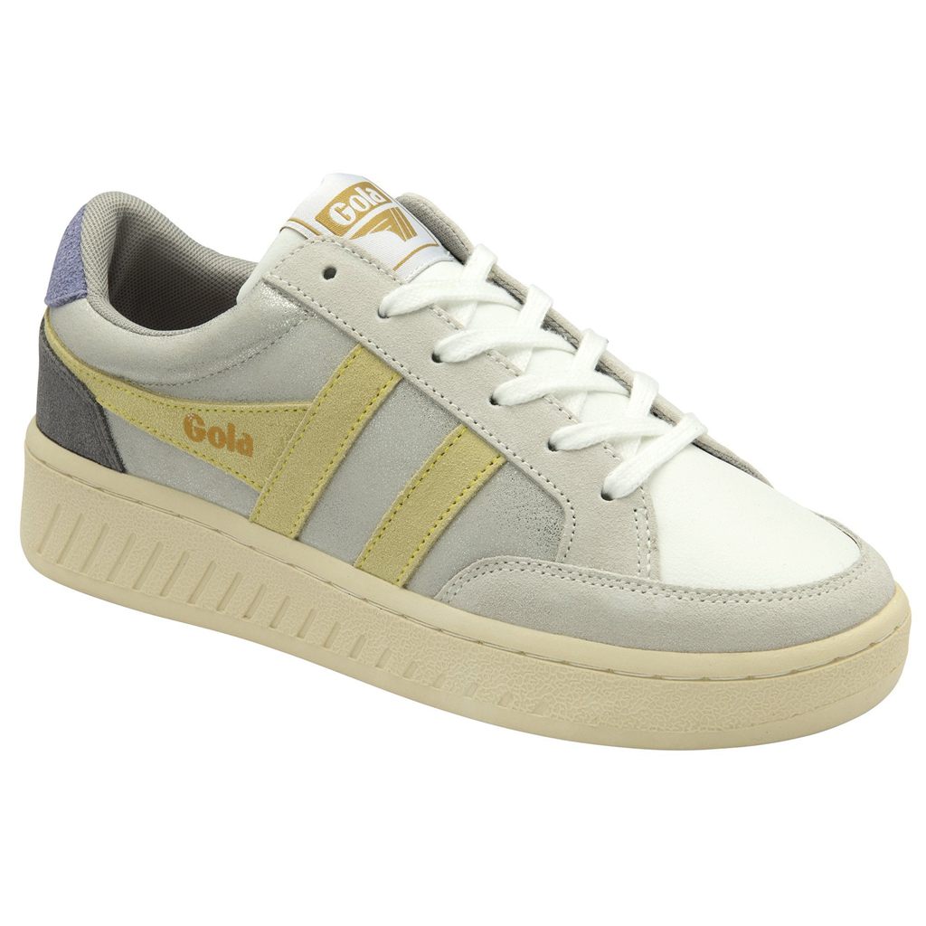 Gola Classics Superslam Blaze Sneakers Prateadas Limão Lavanda Portugal | IMEP35429