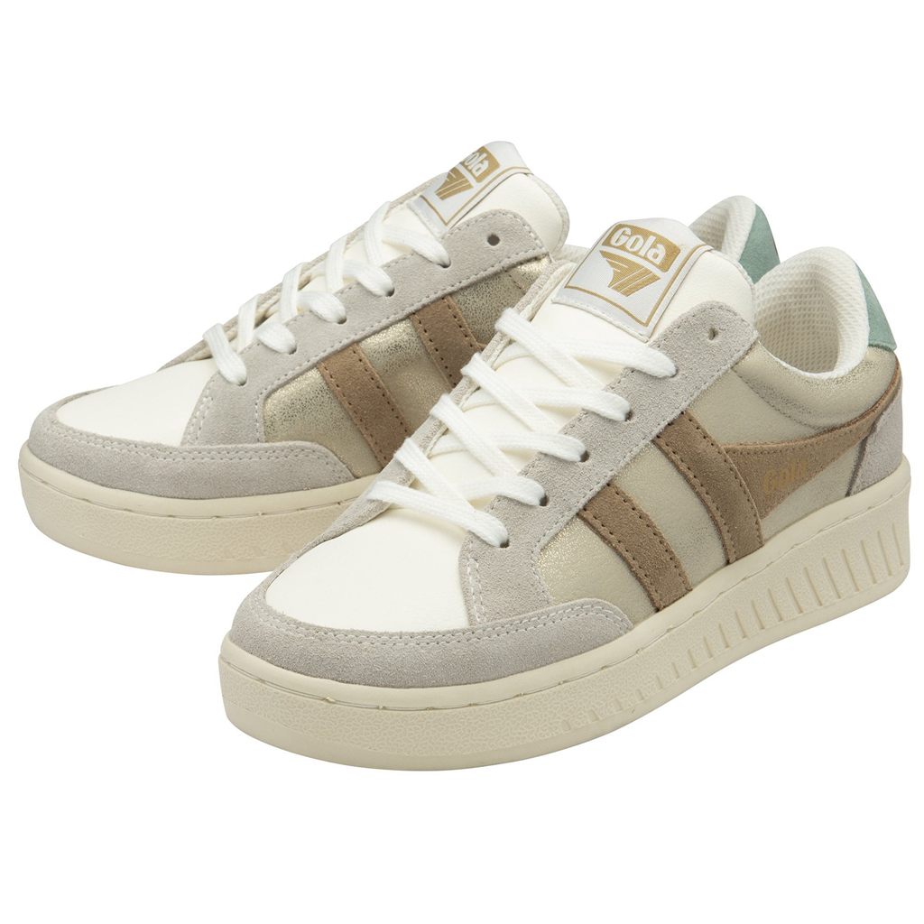 Gola Classics Superslam Blaze Sneakers Douradas Luz Verdes Portugal | UWPA91685
