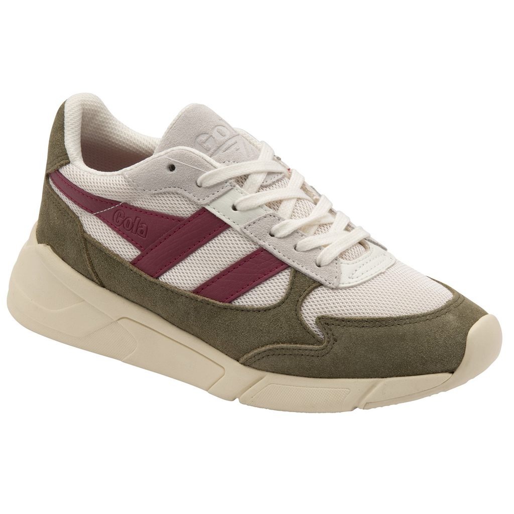 Gola Classics Tempest Sneakers Branco Caqui Portugal | KEBL58019