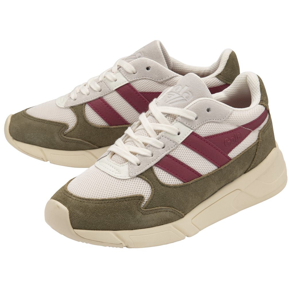 Gola Classics Tempest Sneakers Branco Caqui Portugal | KEBL58019