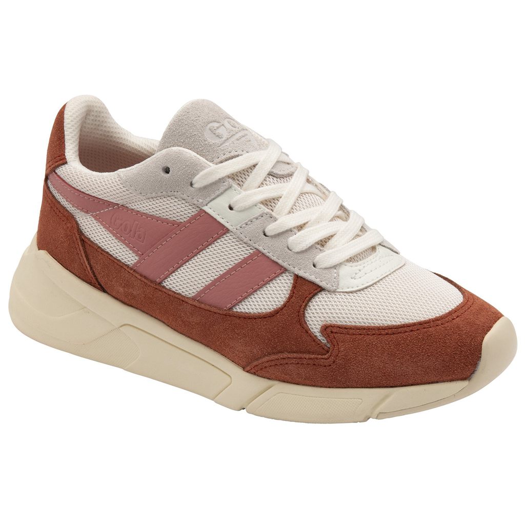 Gola Classics Tempest Sneakers Branco Laranja Coral Rosa Portugal | ANWF73906