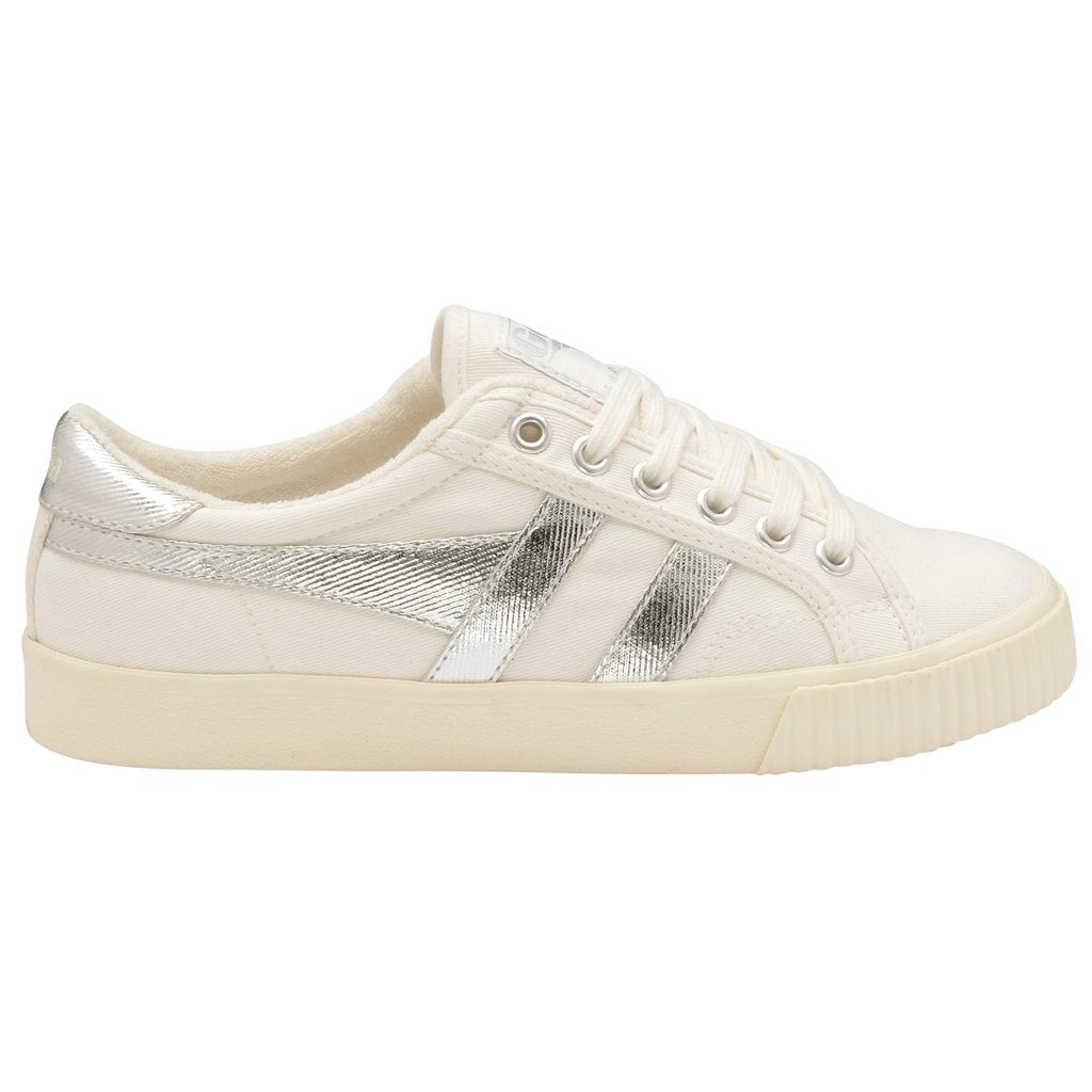 Gola Classics Tennis Mark Cox Sneakers Branco Prateadas Portugal | ZBOU06748
