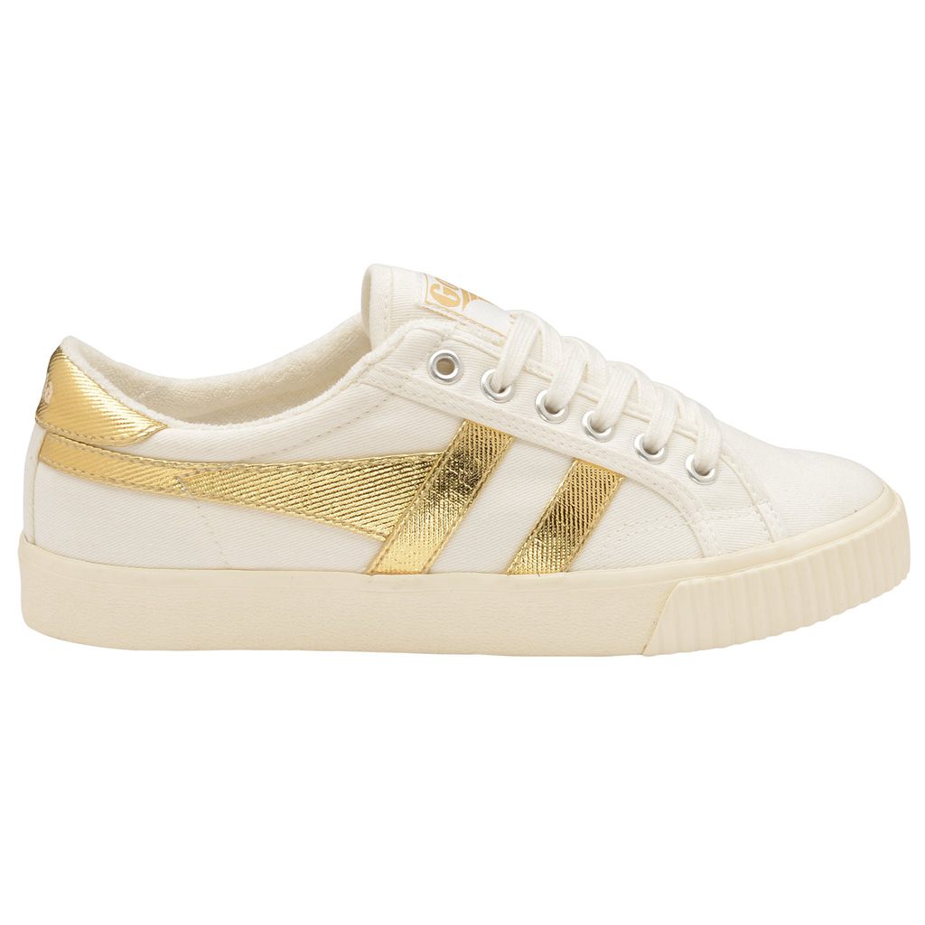 Gola Classics Tennis Mark Cox Sneakers Branco Douradas Portugal | IRAT68970