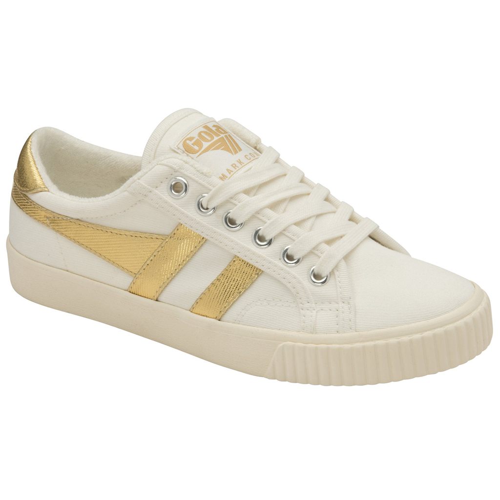 Gola Classics Tennis Mark Cox Sneakers Branco Douradas Portugal | IRAT68970