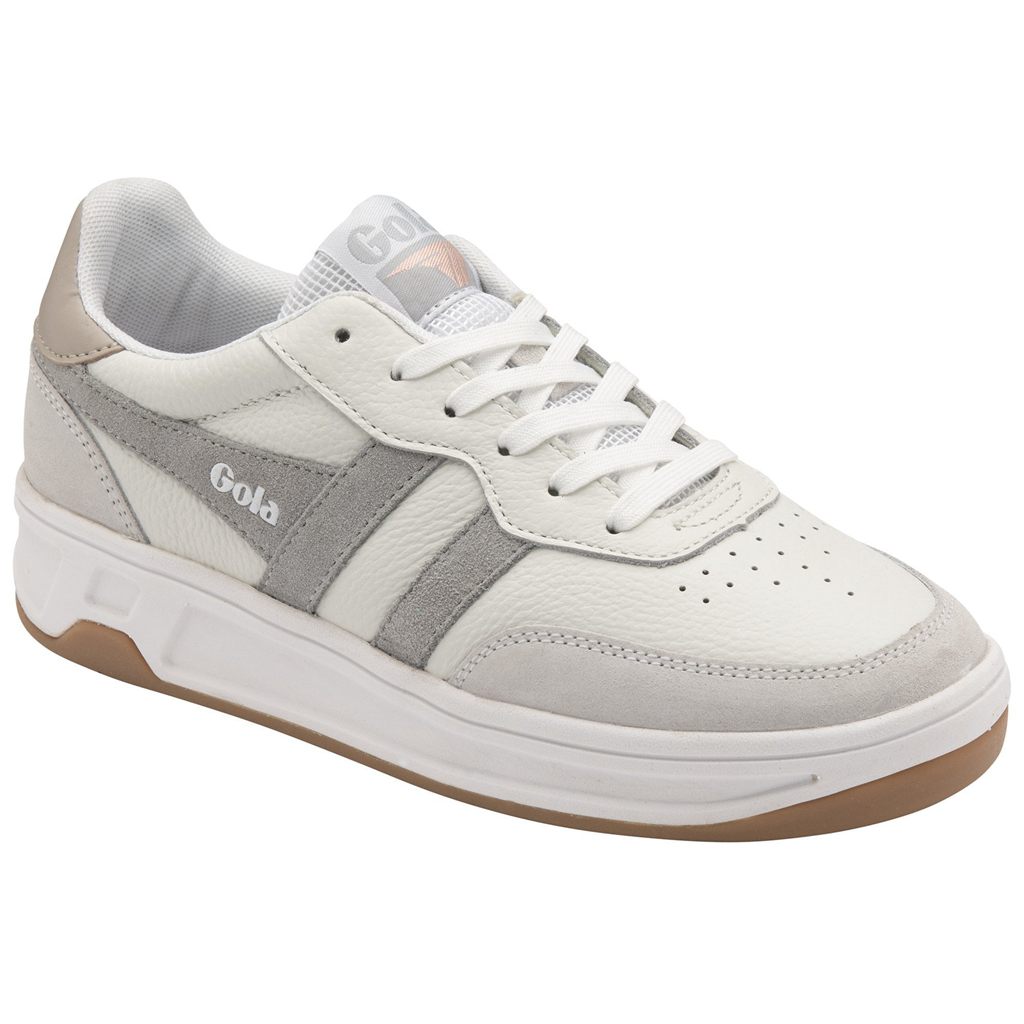 Gola Classics Topspin Sneakers Branco Luz Cinzentas Portugal | PXRE56382