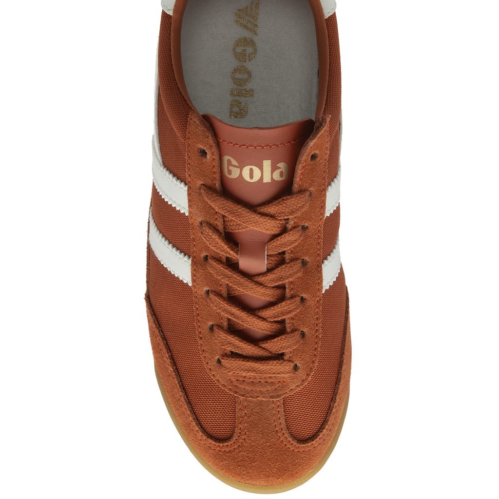 Gola Classics Tornado Sneakers Laranja Branco Portugal | ZJOH73021