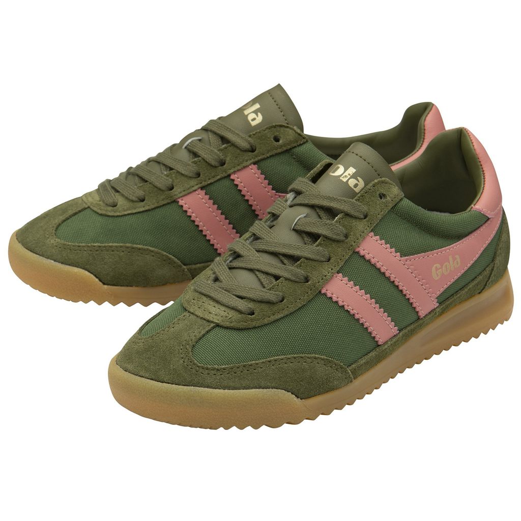 Gola Classics Tornado Sneakers Verdes Coral Rosa Portugal | IQGZ24910