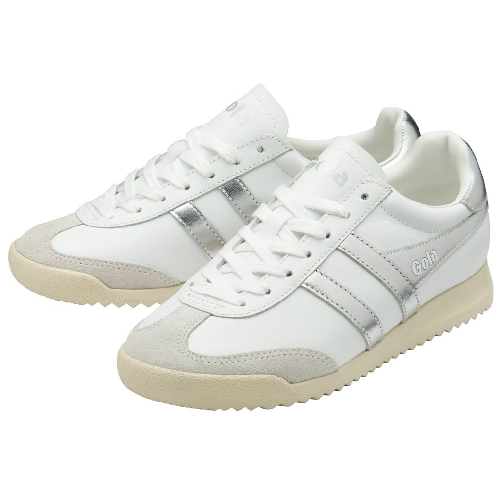 Gola Classics Torpedo Mirror Sneakers Branco Prateadas Branco Portugal | OZSJ13486