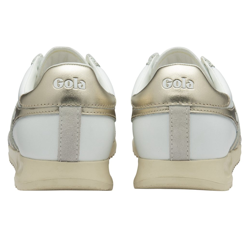 Gola Classics Torpedo Mirror Sneakers Branco Douradas Branco Portugal | JNHL45219