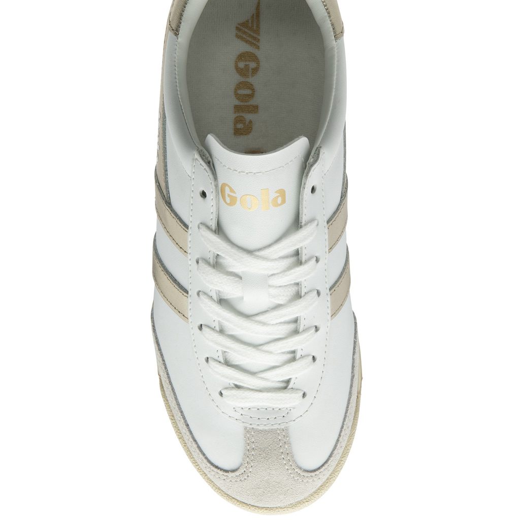 Gola Classics Torpedo Mirror Sneakers Branco Douradas Branco Portugal | JNHL45219