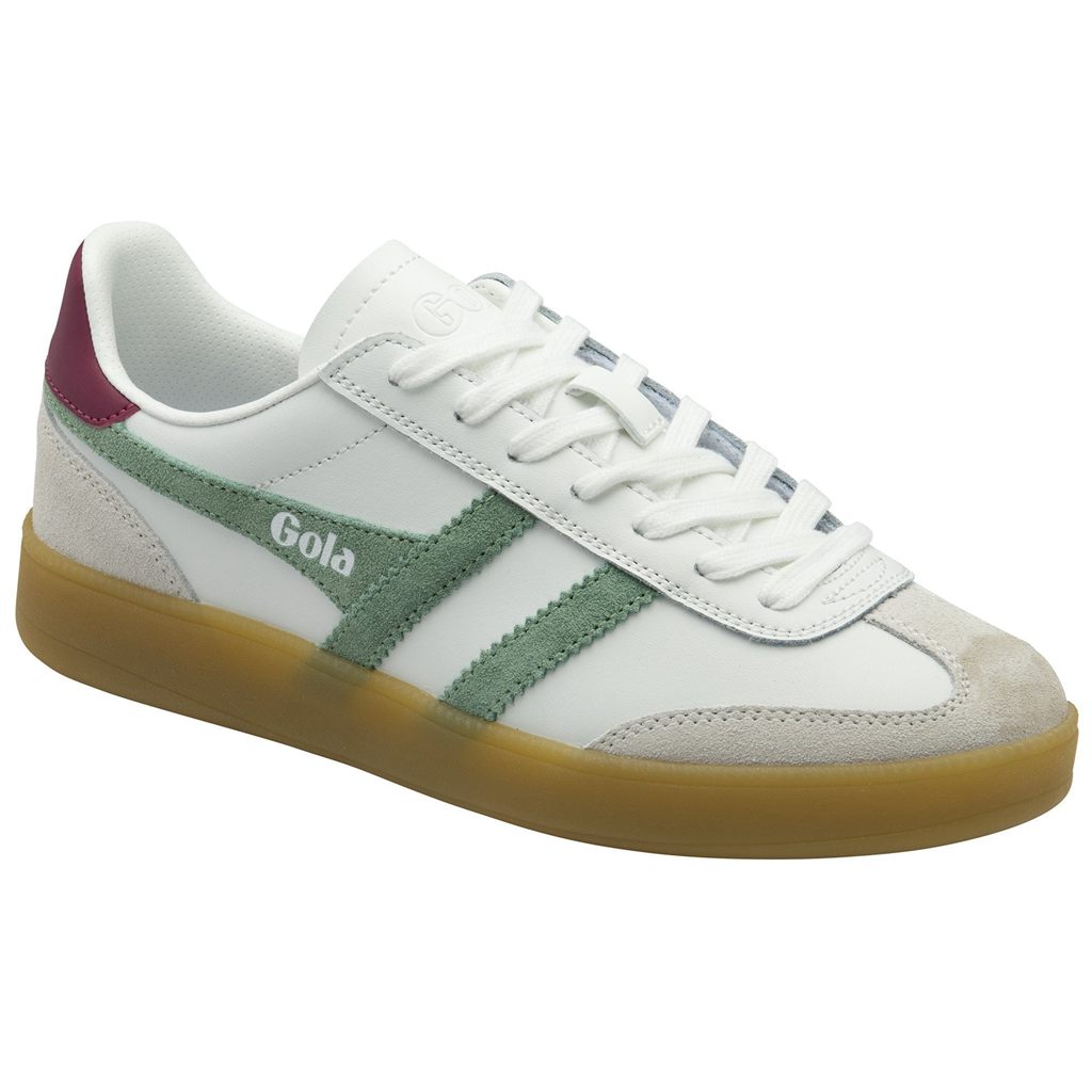 Gola Classics Viper Leather Sneakers Branco Verdes Portugal | CPHB79825