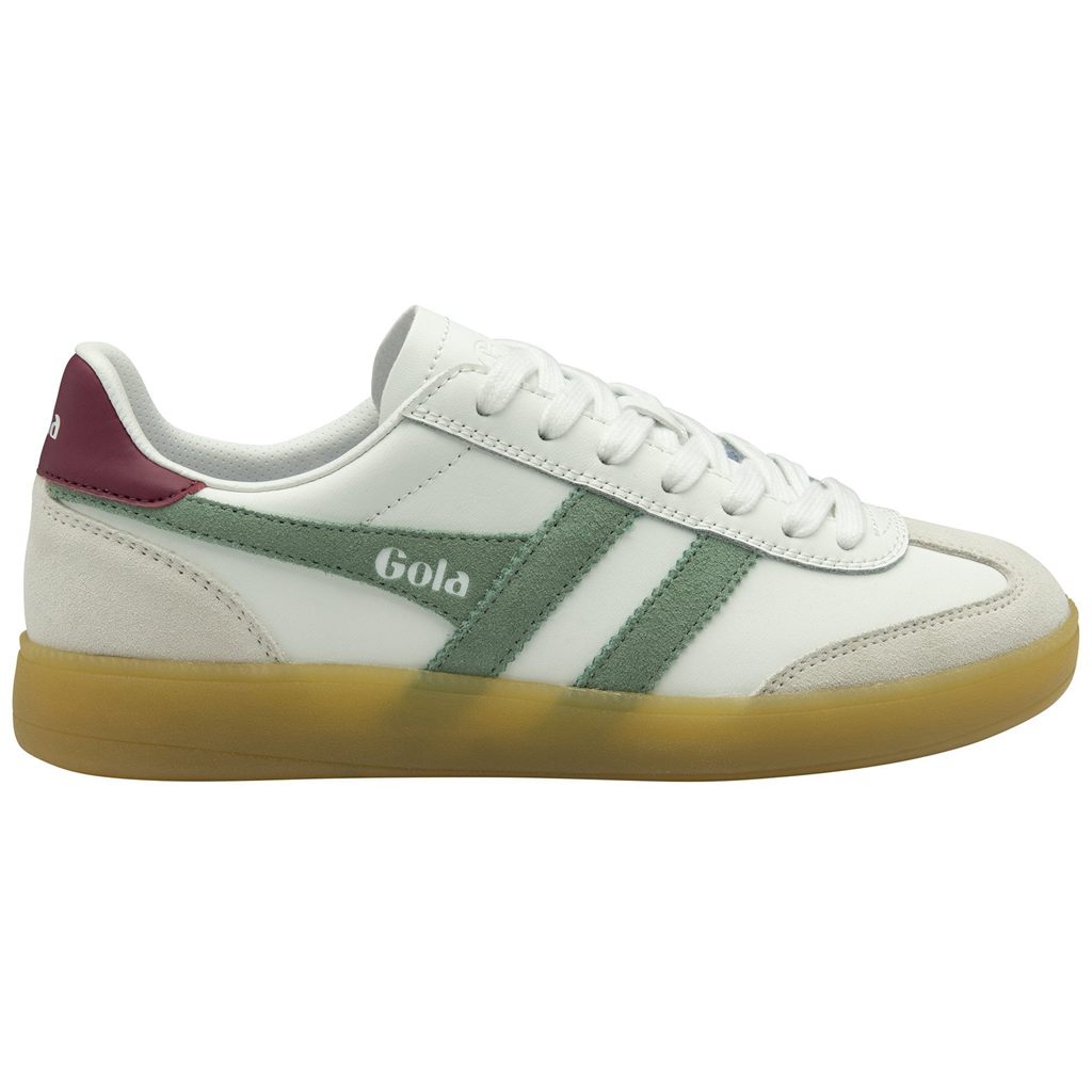Gola Classics Viper Leather Sneakers Branco Verdes Portugal | CPHB79825