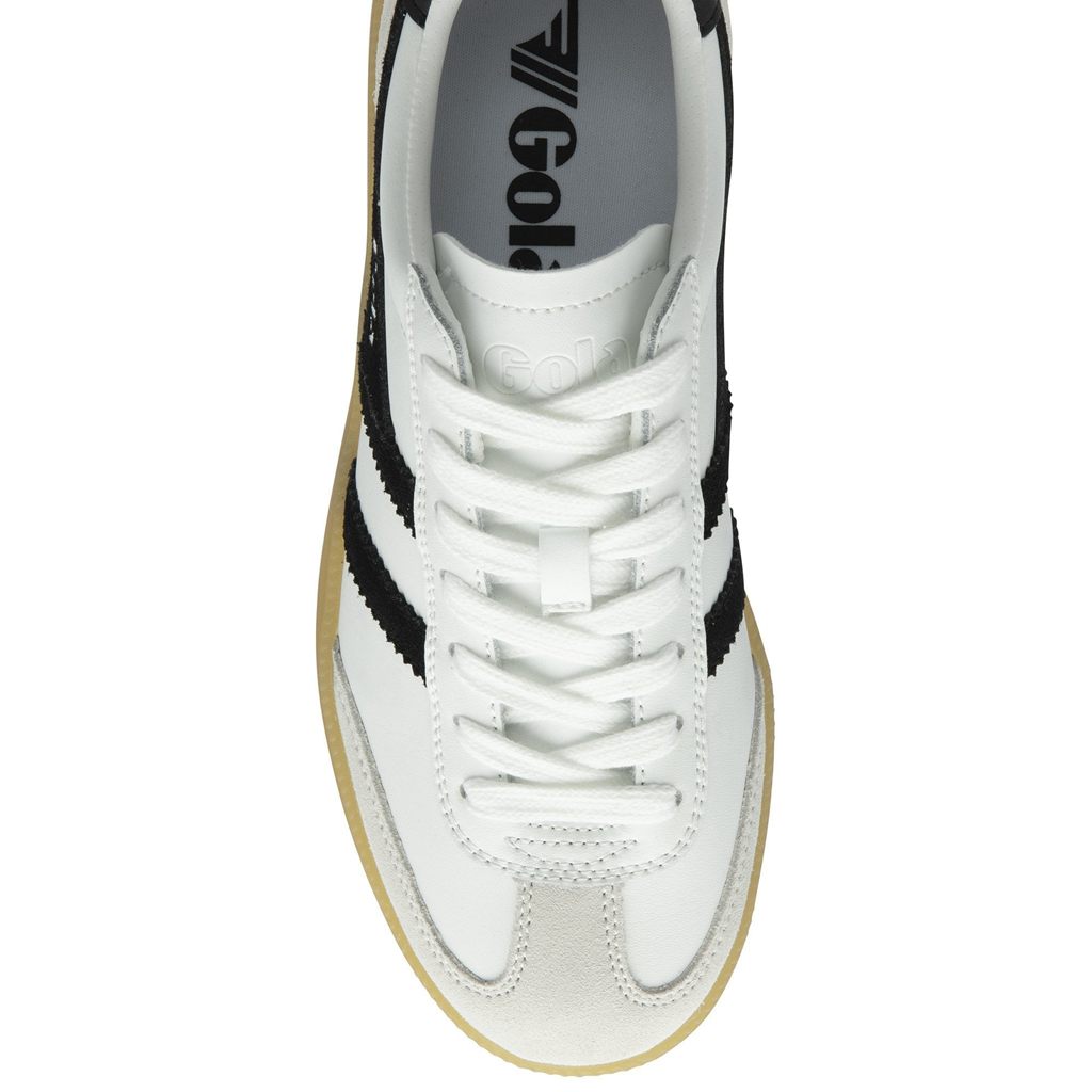 Gola Classics Viper Leather Sneakers Branco Pretas Portugal | OPEG13527