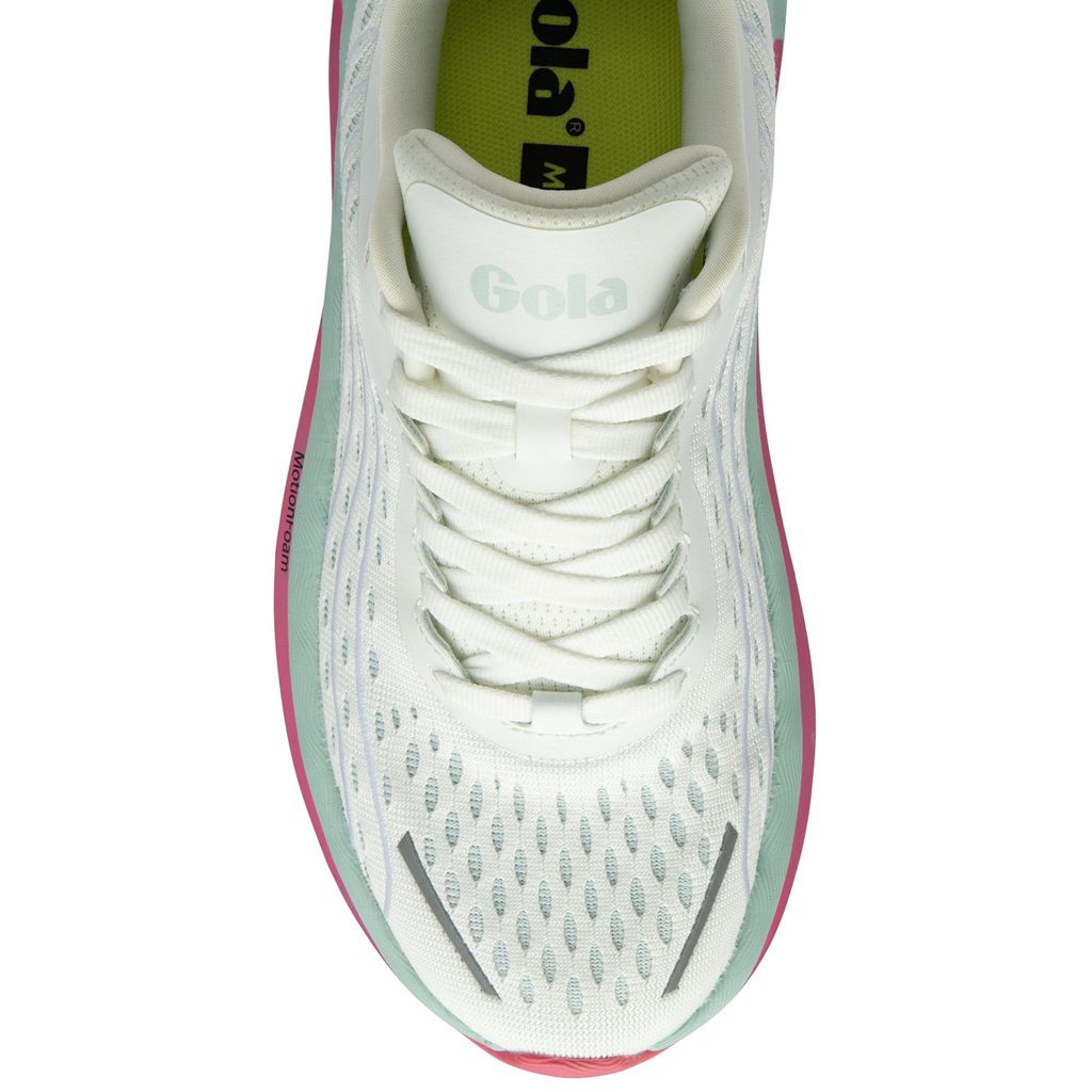 Gola Performance Alzir Speed Sneakers Branco Rosa Portugal | HFPK14652