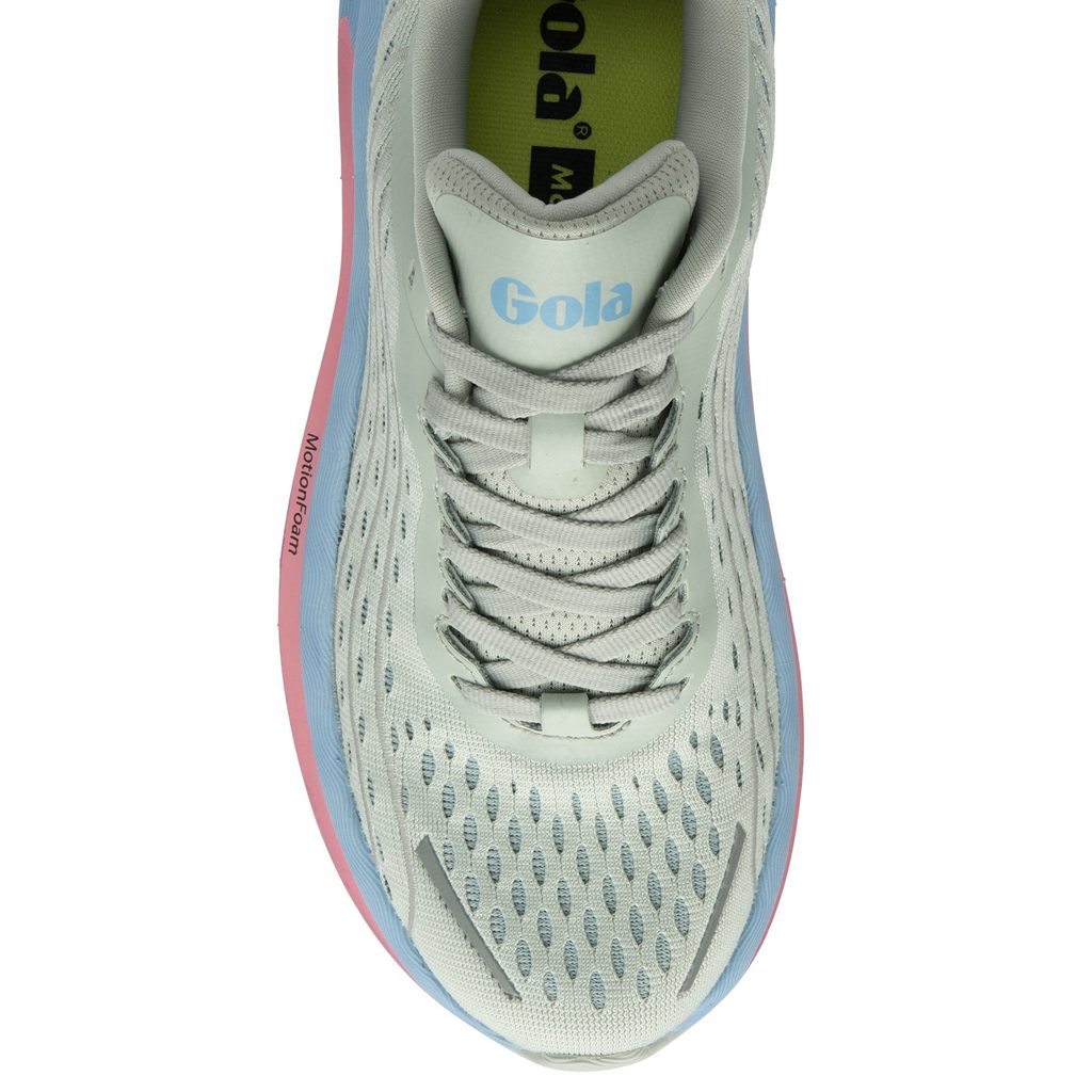 Gola Performance Alzir Speed Sneakers Luz Cinzentas Azuis Rosa Portugal | XVBM91852