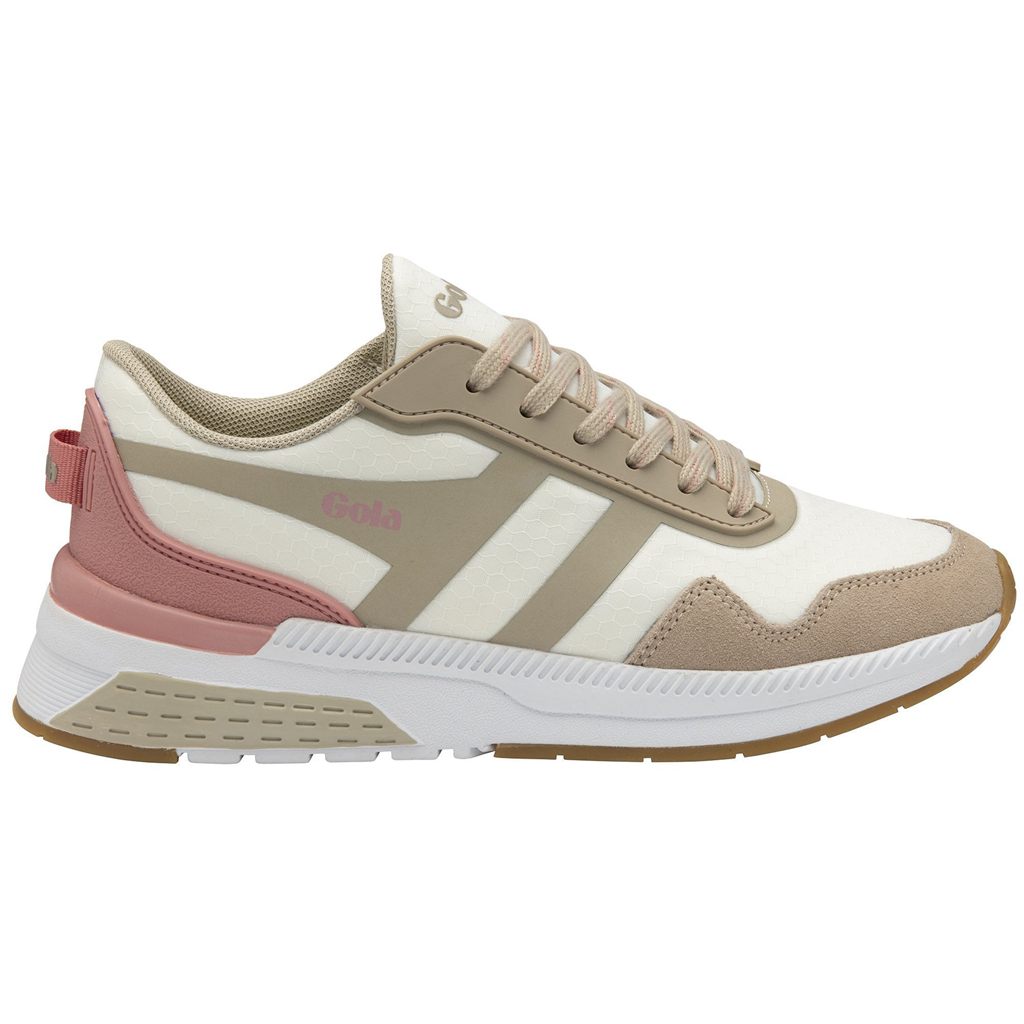 Gola Performance Atomics Sneakers Branco Cinzentas Rosa Portugal | UAEY48936