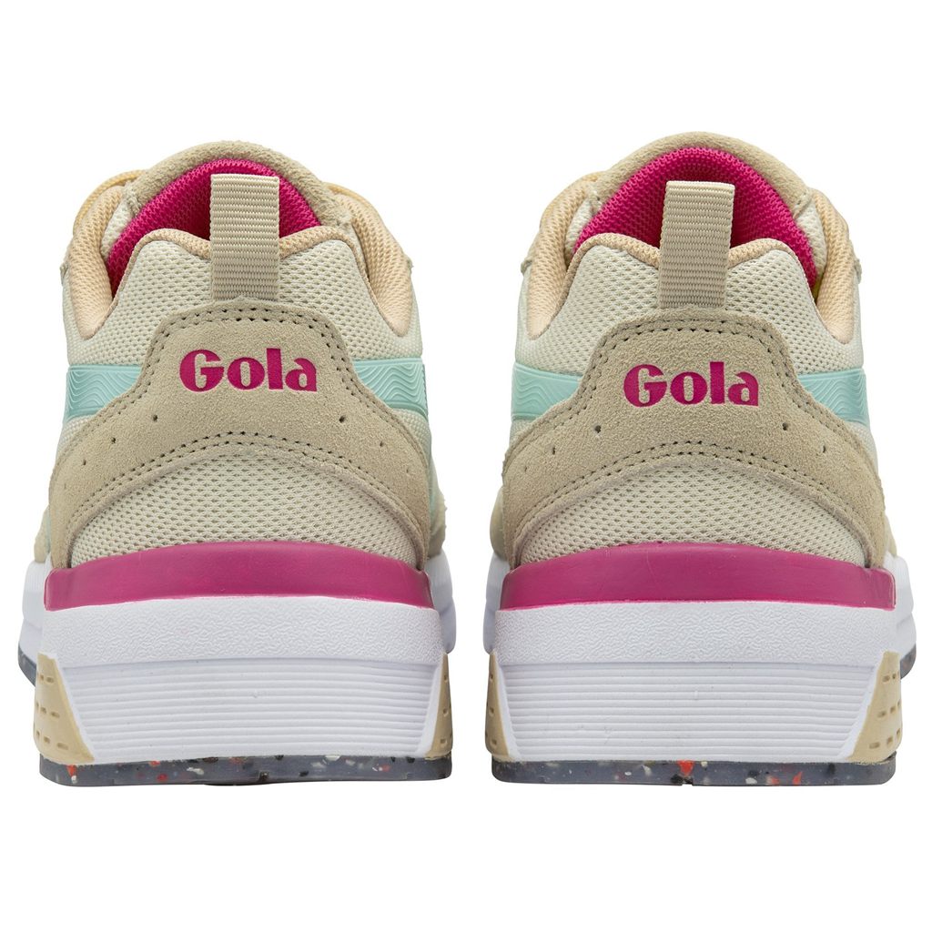 Gola Performance Navis Sneakers Branco Azuis Rosa Portugal | NFHO38152