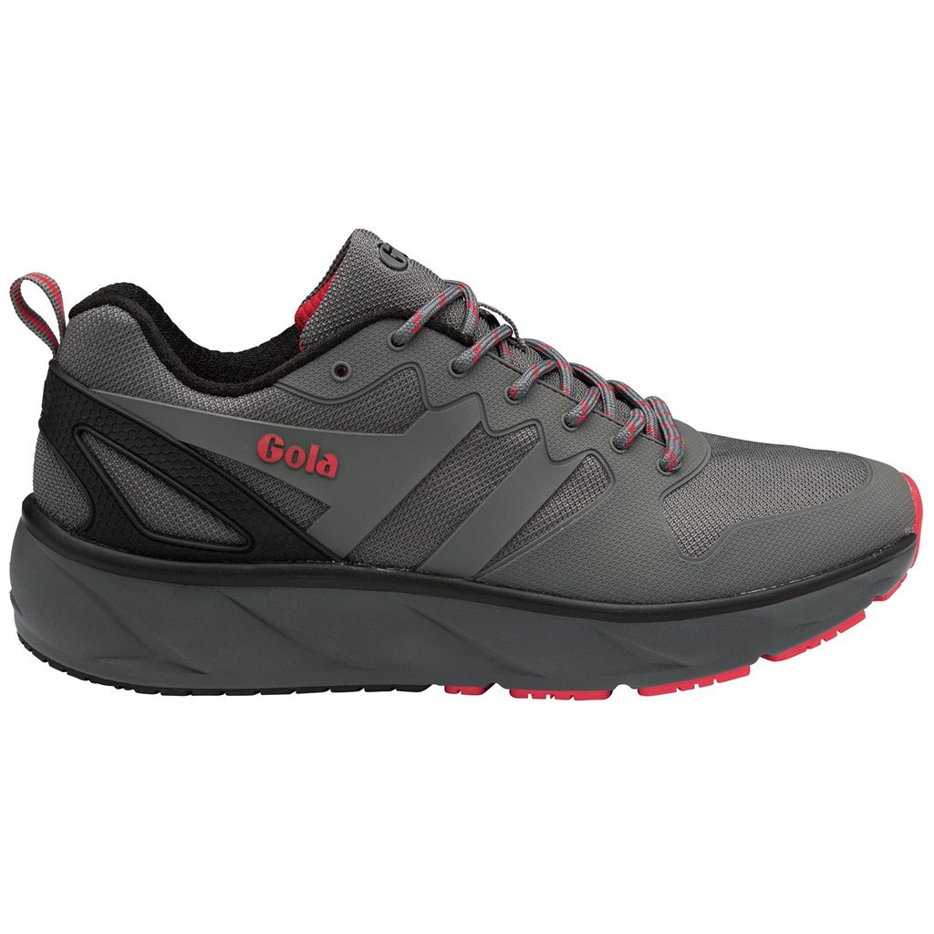 Gola Performance Thunder Sneakers Pretas Vermelhas Escuro Portugal | ORJF03295
