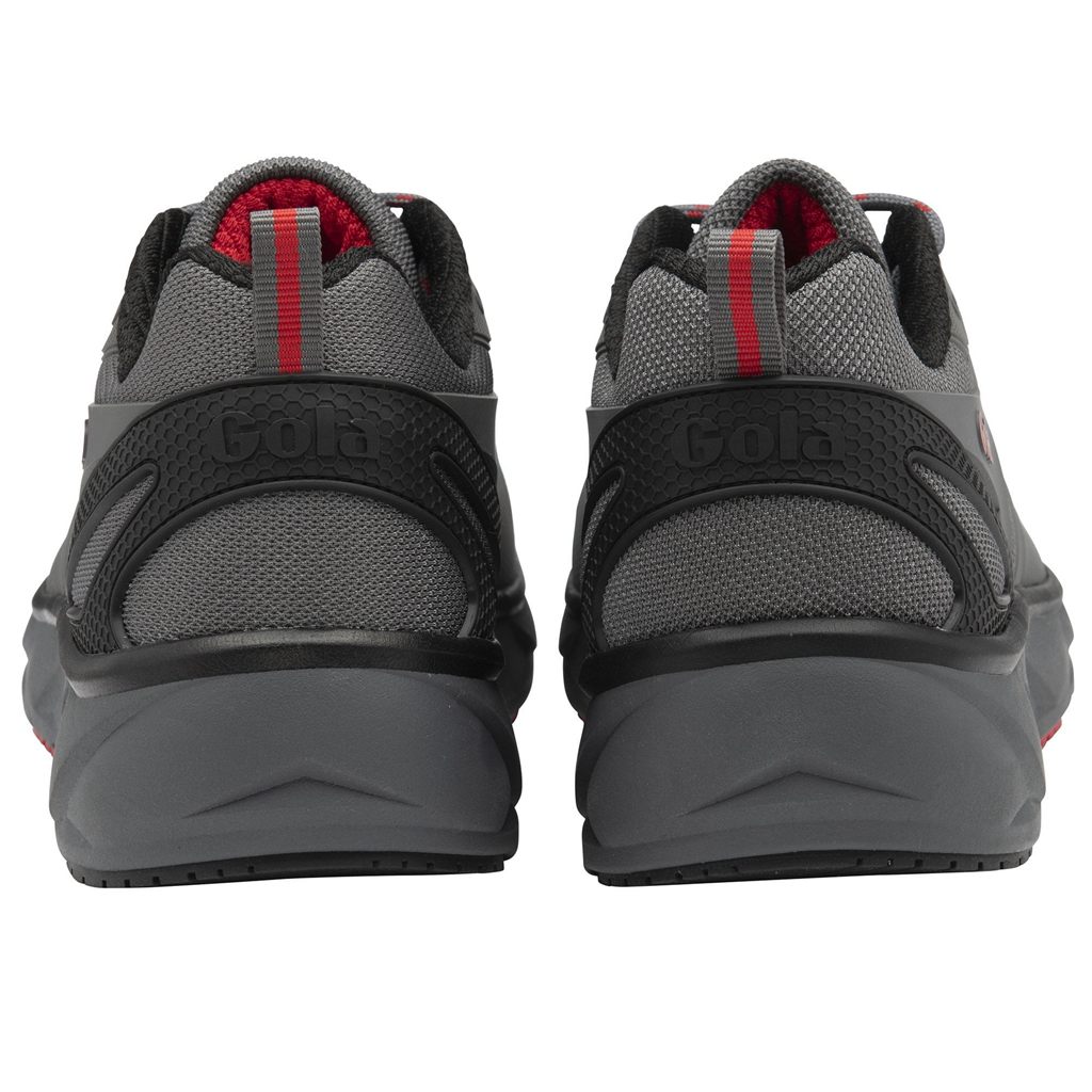 Gola Performance Thunder Sneakers Pretas Vermelhas Escuro Portugal | ORJF03295