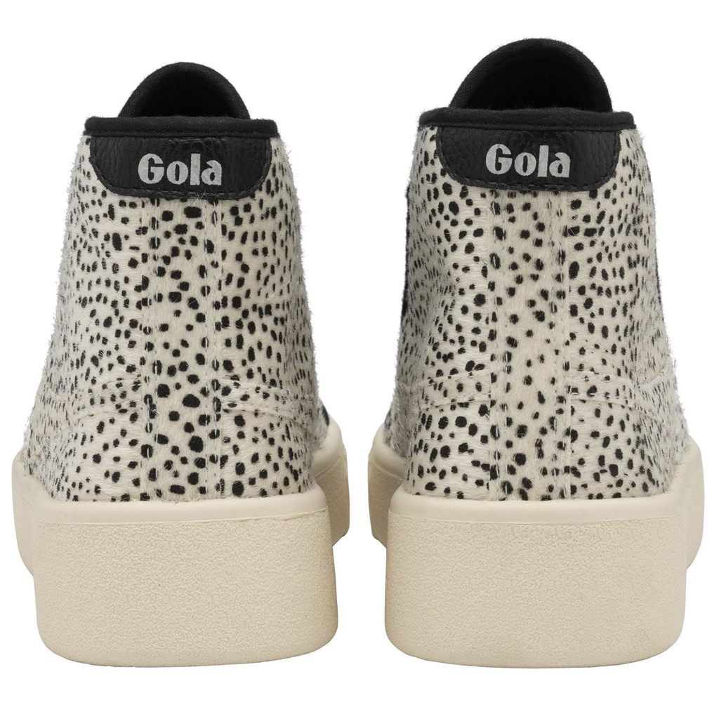 Gola Vegan Classics Baseline High Safari Pure Shoes Pretas Portugal | GOKF92574