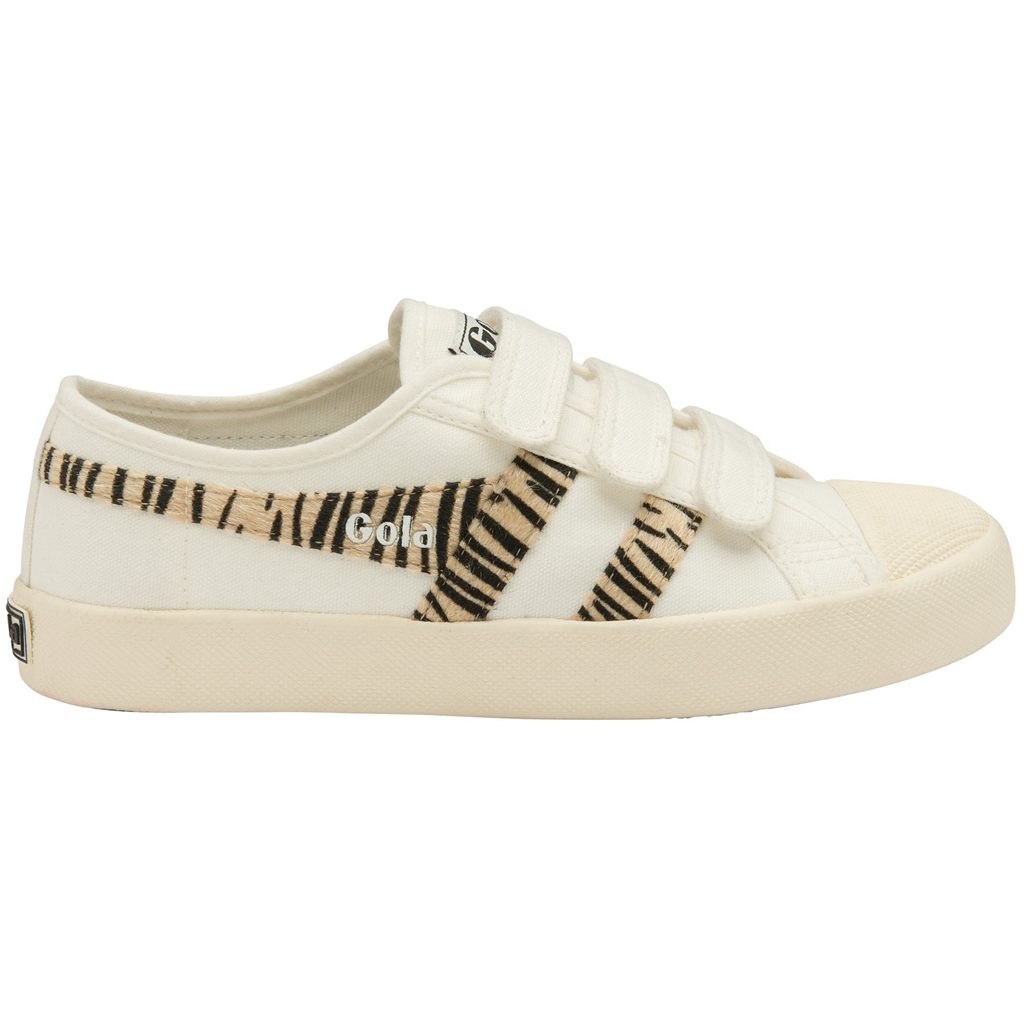 Gola Vegan Classics Coaster Safari Strap Sneakers Branco Portugal | IVLM70491