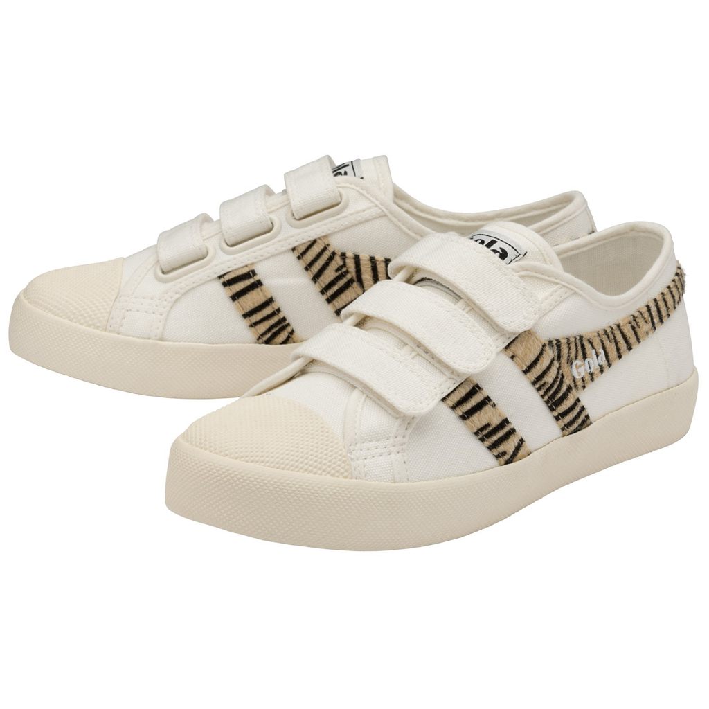 Gola Vegan Classics Coaster Safari Strap Sneakers Branco Portugal | IVLM70491