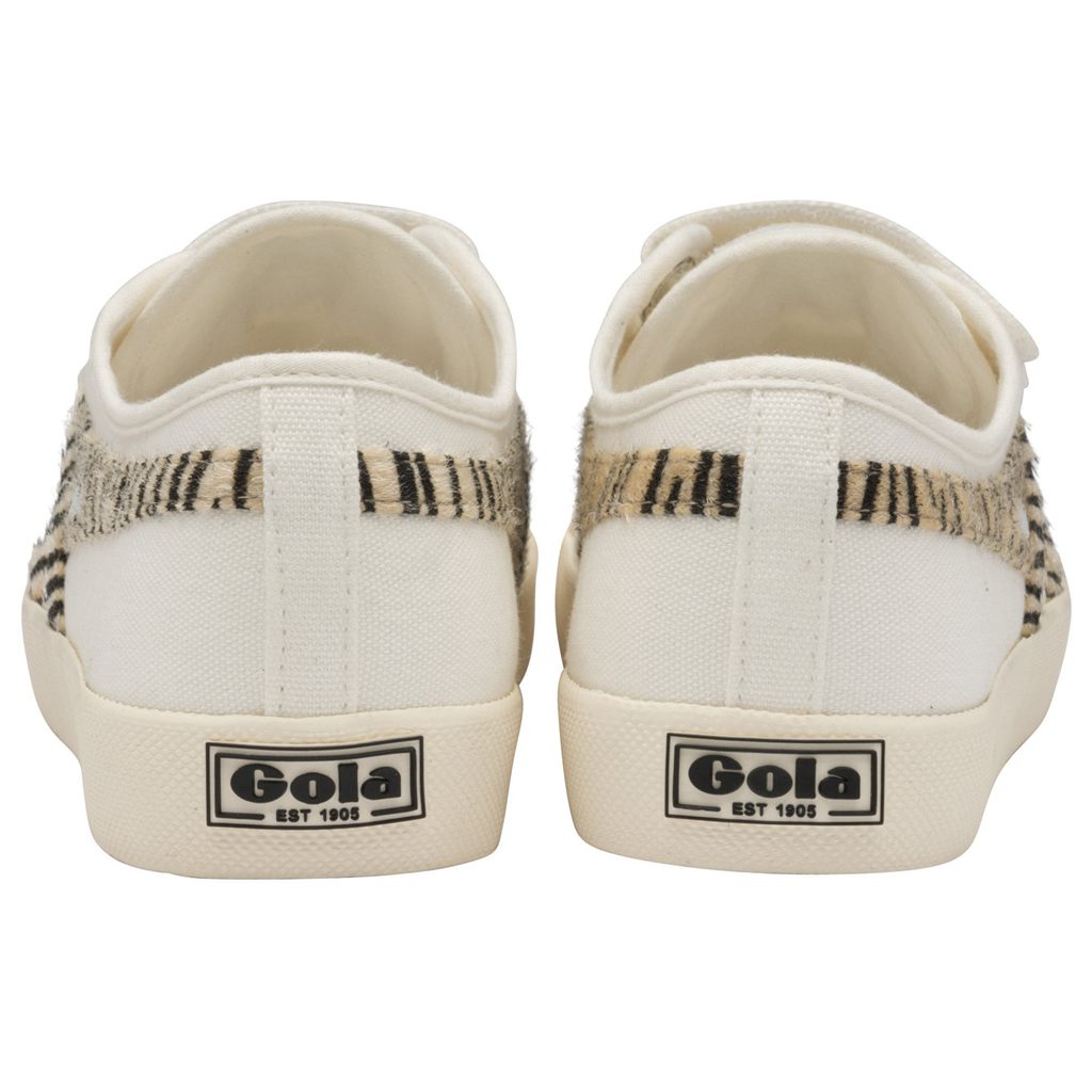 Gola Vegan Classics Coaster Safari Strap Sneakers Branco Portugal | IVLM70491