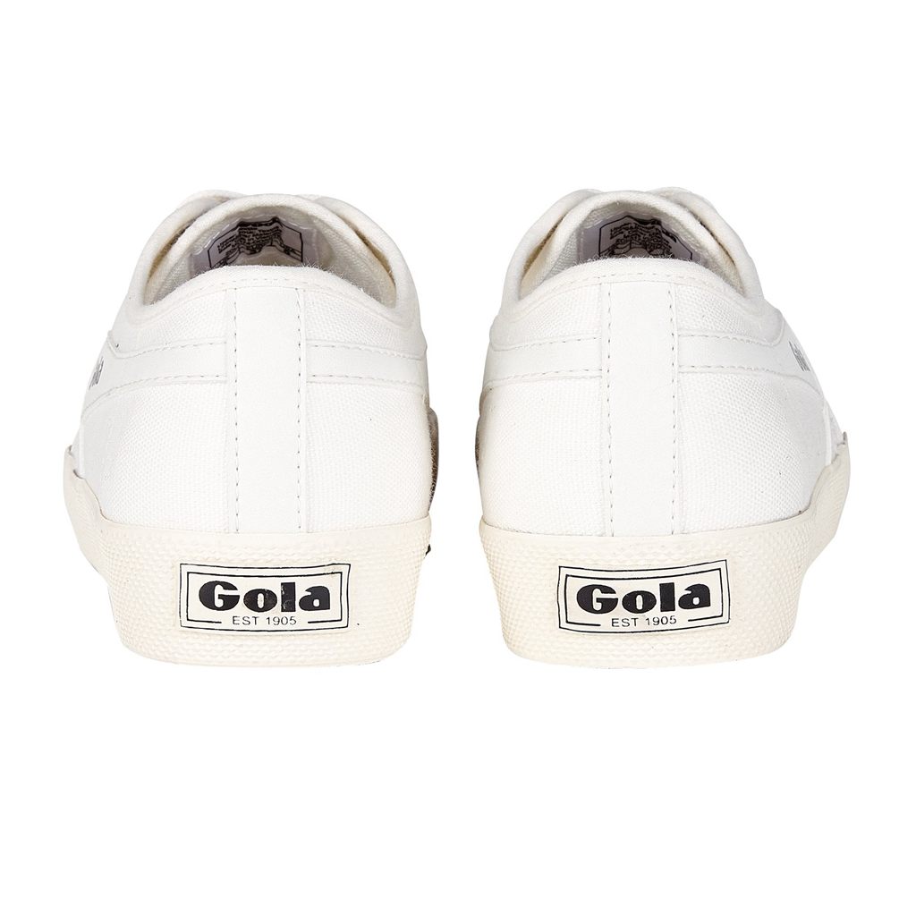 Gola Vegan Classics Coaster Shoes Branco Branco Portugal | WKCA60918