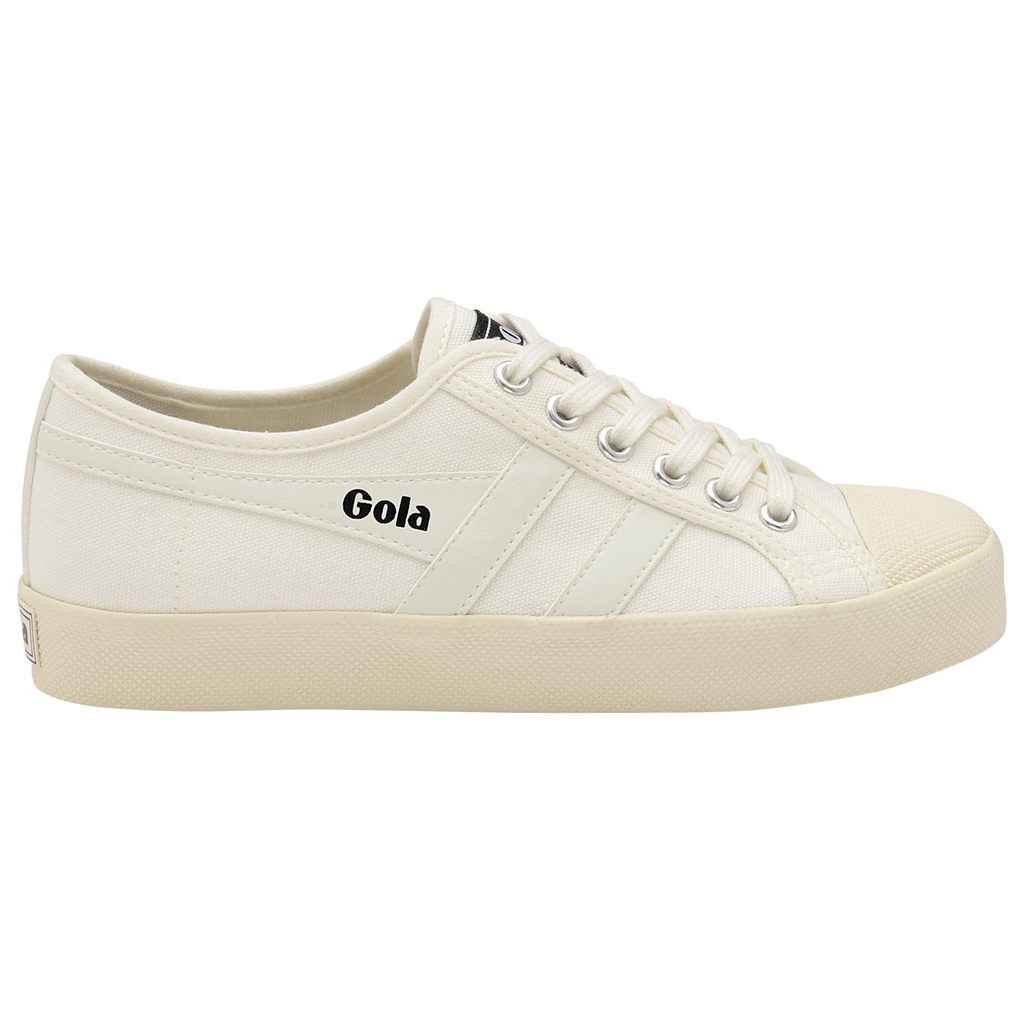 Gola Vegan Classics Coaster Shoes Branco Branco Portugal | WKCA60918