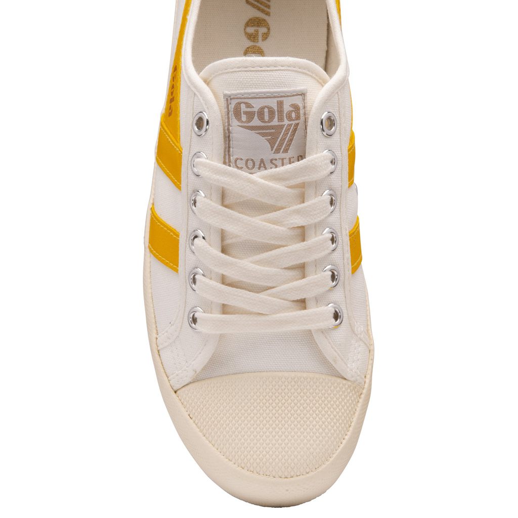 Gola Vegan Classics Coaster Shoes Branco Portugal | GWCI54612