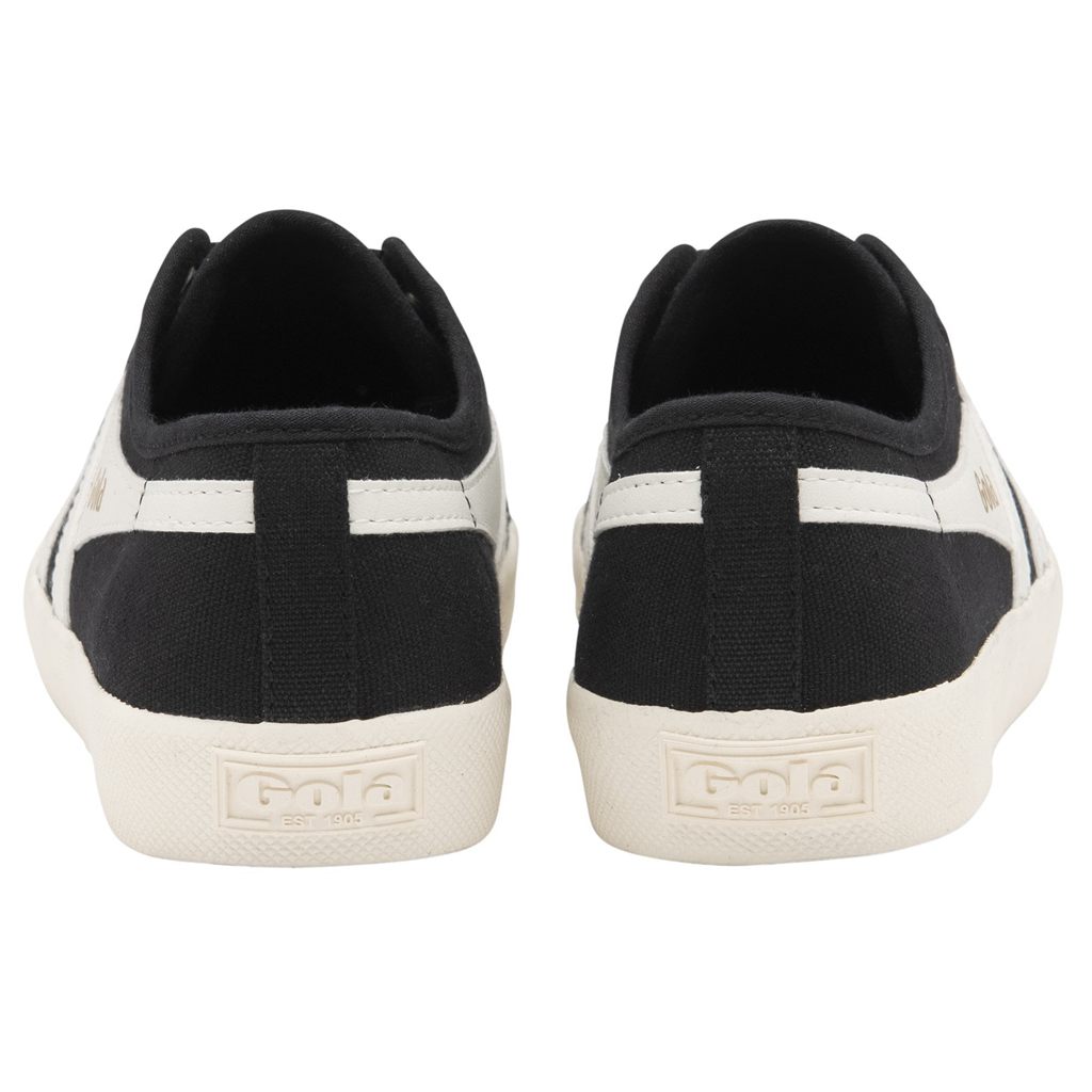 Gola Vegan Classics Coaster Shoes Pretas Branco Douradas Portugal | ABXS05194