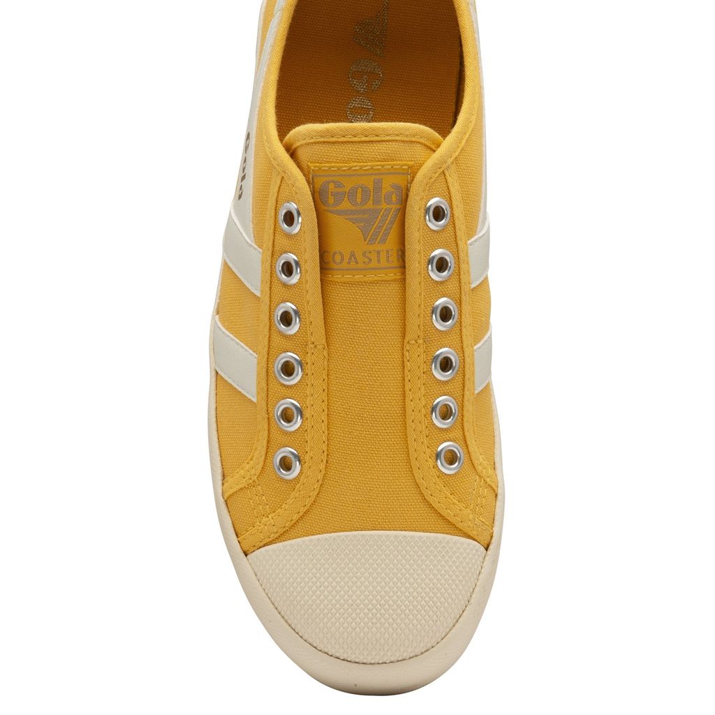 Gola Vegan Classics Coaster Slip Shoes Branco Portugal | SBPY63905