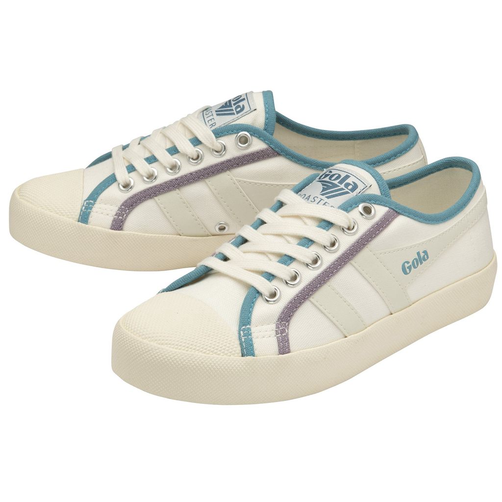 Gola Vegan Classics Coaster Smash Shoes Branco Portugal | MVTS23864