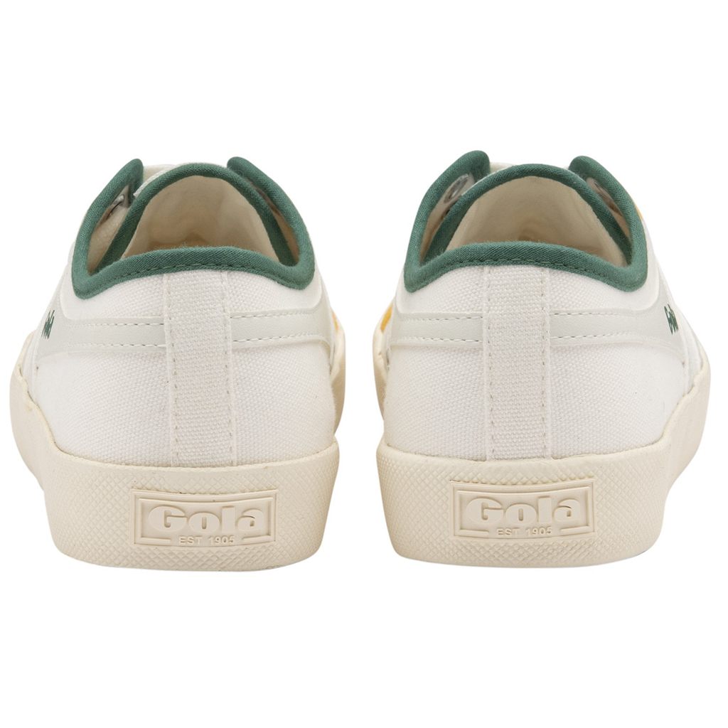 Gola Vegan Classics Coaster Smash Shoes Branco Verdes Escuro Portugal | XWIU73586
