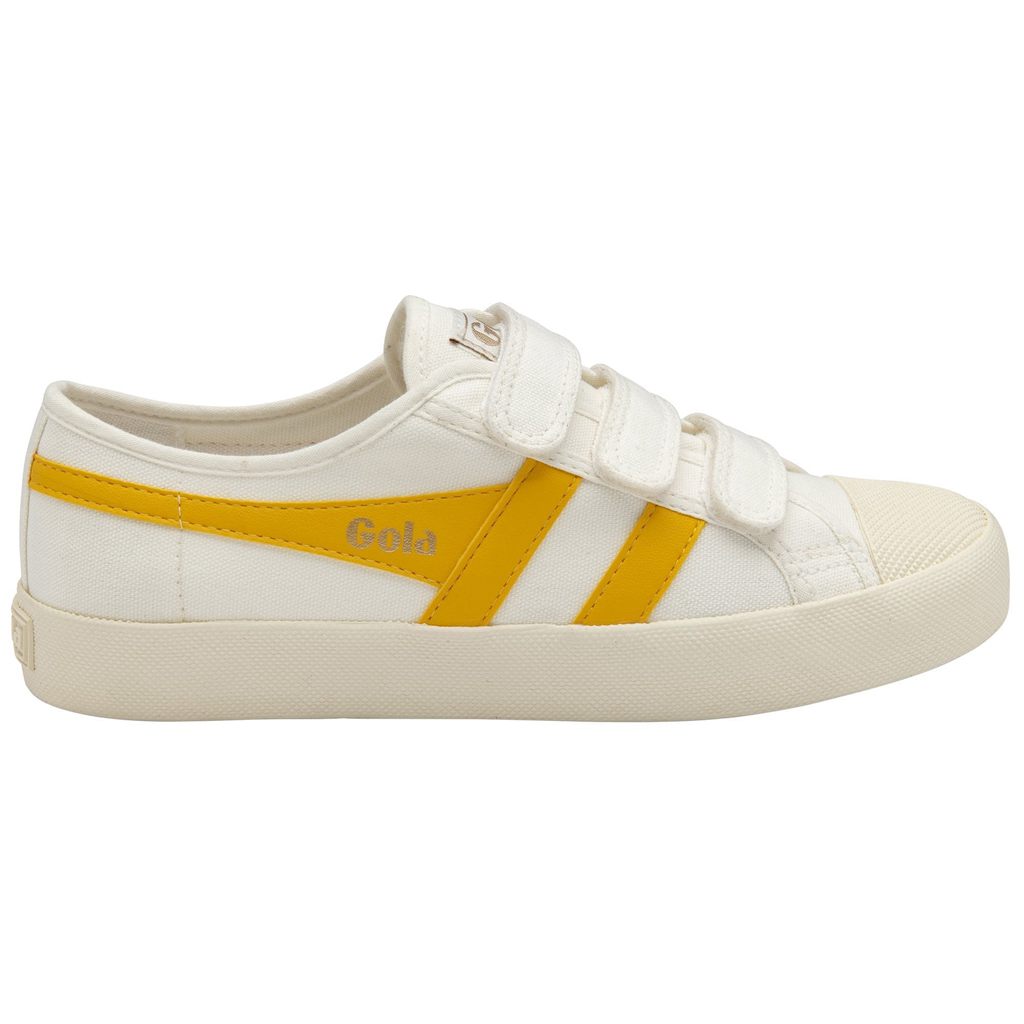 Gola Vegan Classics Coaster Strap Sneakers Branco Portugal | EDPY69412