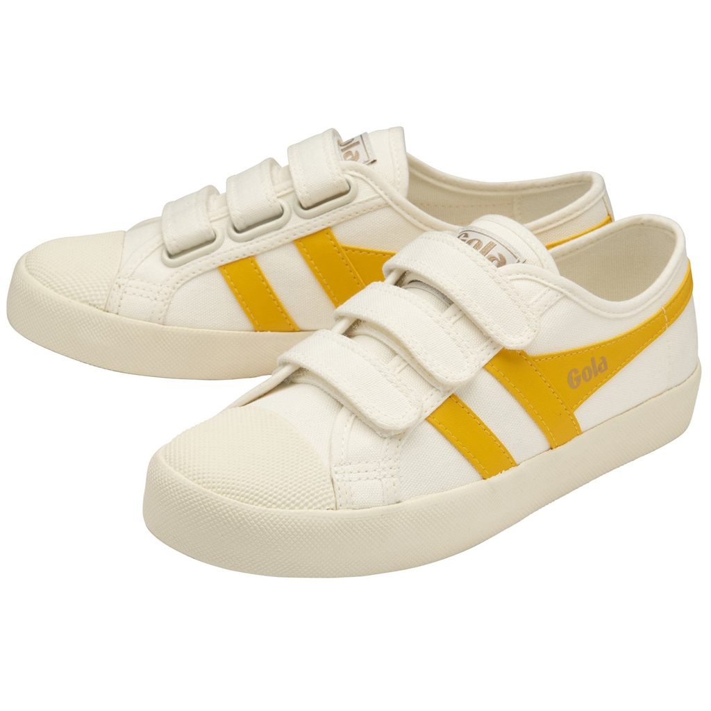 Gola Vegan Classics Coaster Strap Sneakers Branco Portugal | EDPY69412