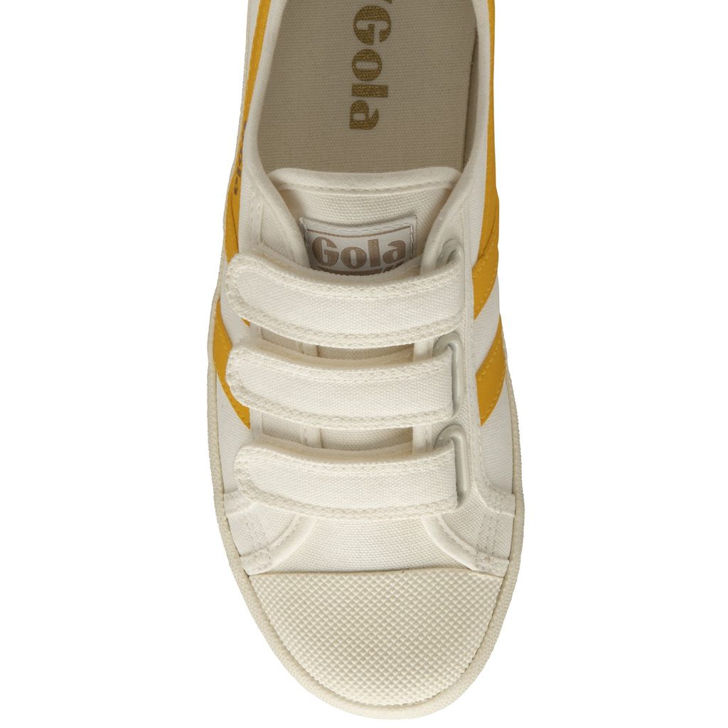 Gola Vegan Classics Coaster Strap Sneakers Branco Portugal | EDPY69412